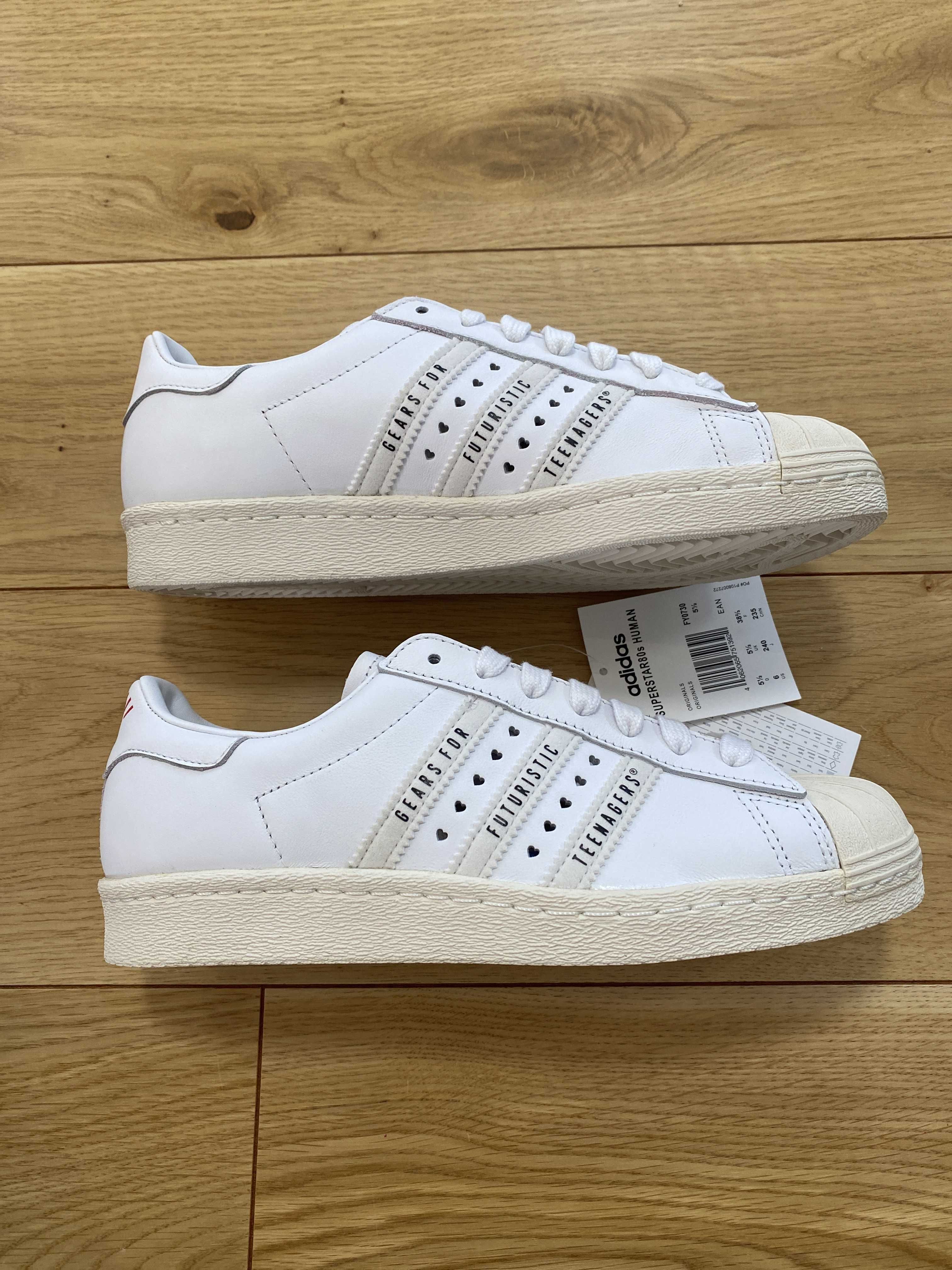 HUMAN MADE × adidas SUPERSTAR 80s "WHITE"