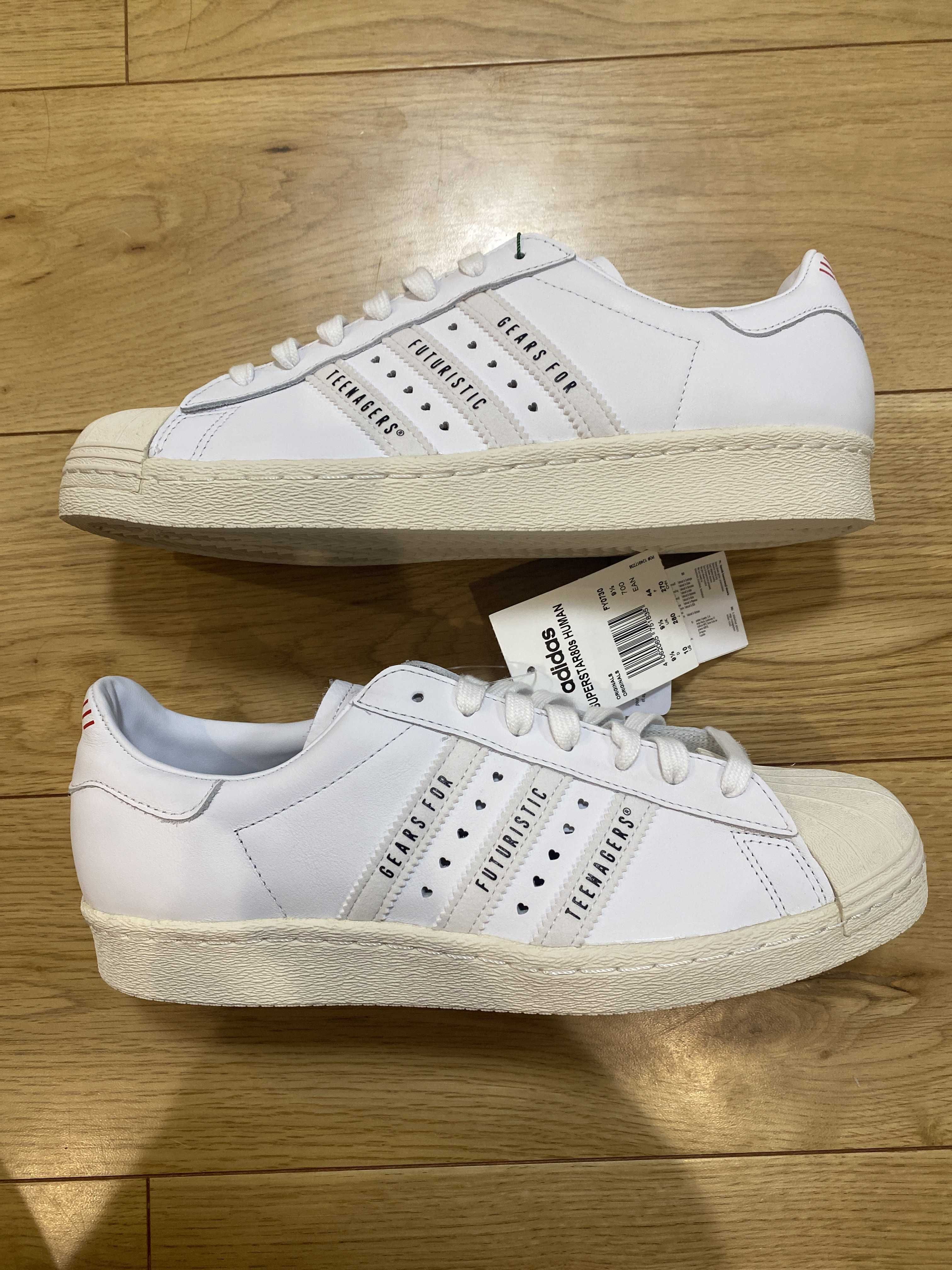 HUMAN MADE × adidas SUPERSTAR 80s "WHITE"