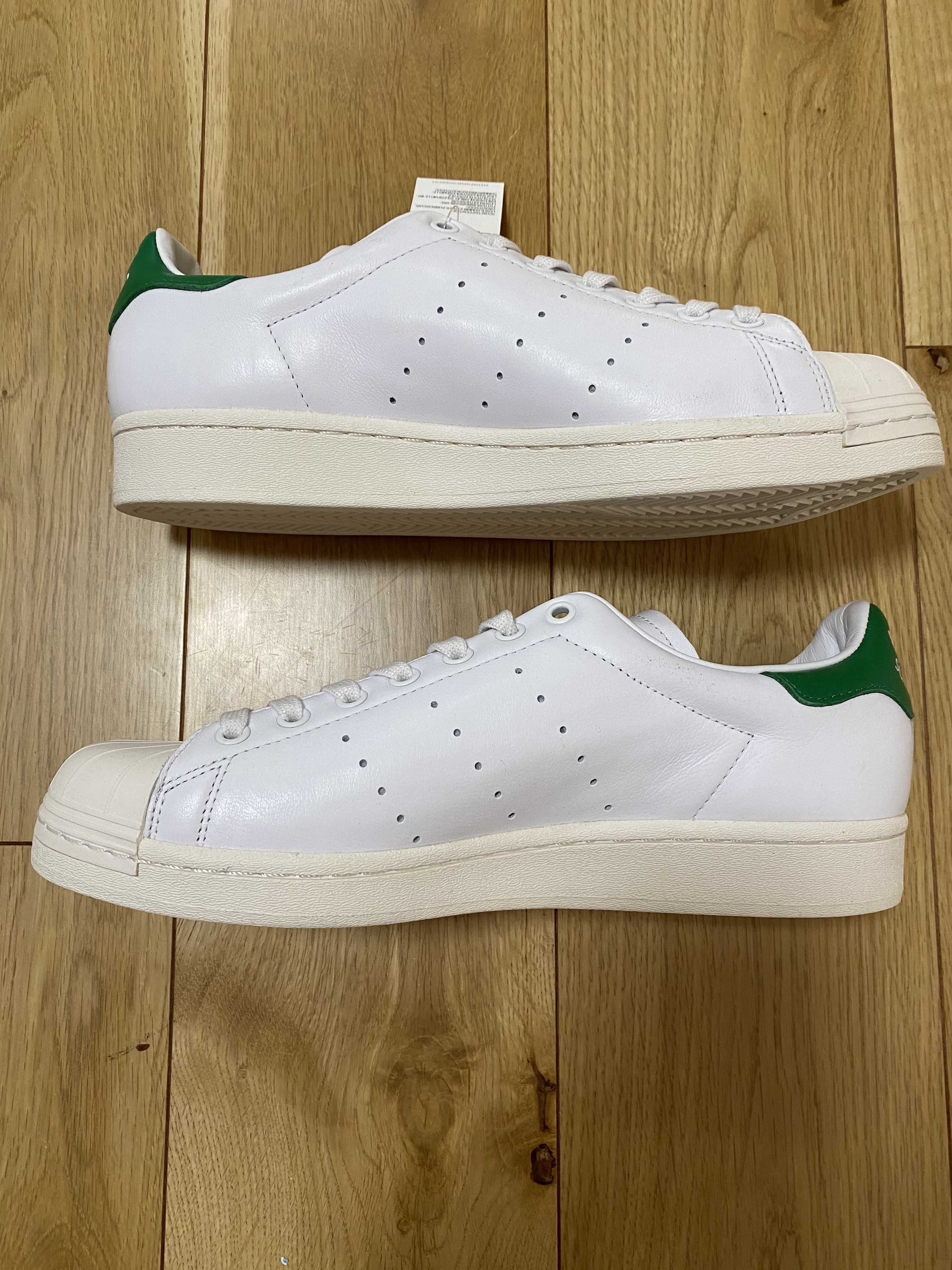 adidas SUPER STAR × STANSMITH "WHITE/GREEN"