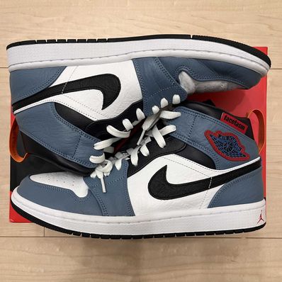 FACETASM × Nike Air Jordan 1 Mid "White/Navy"