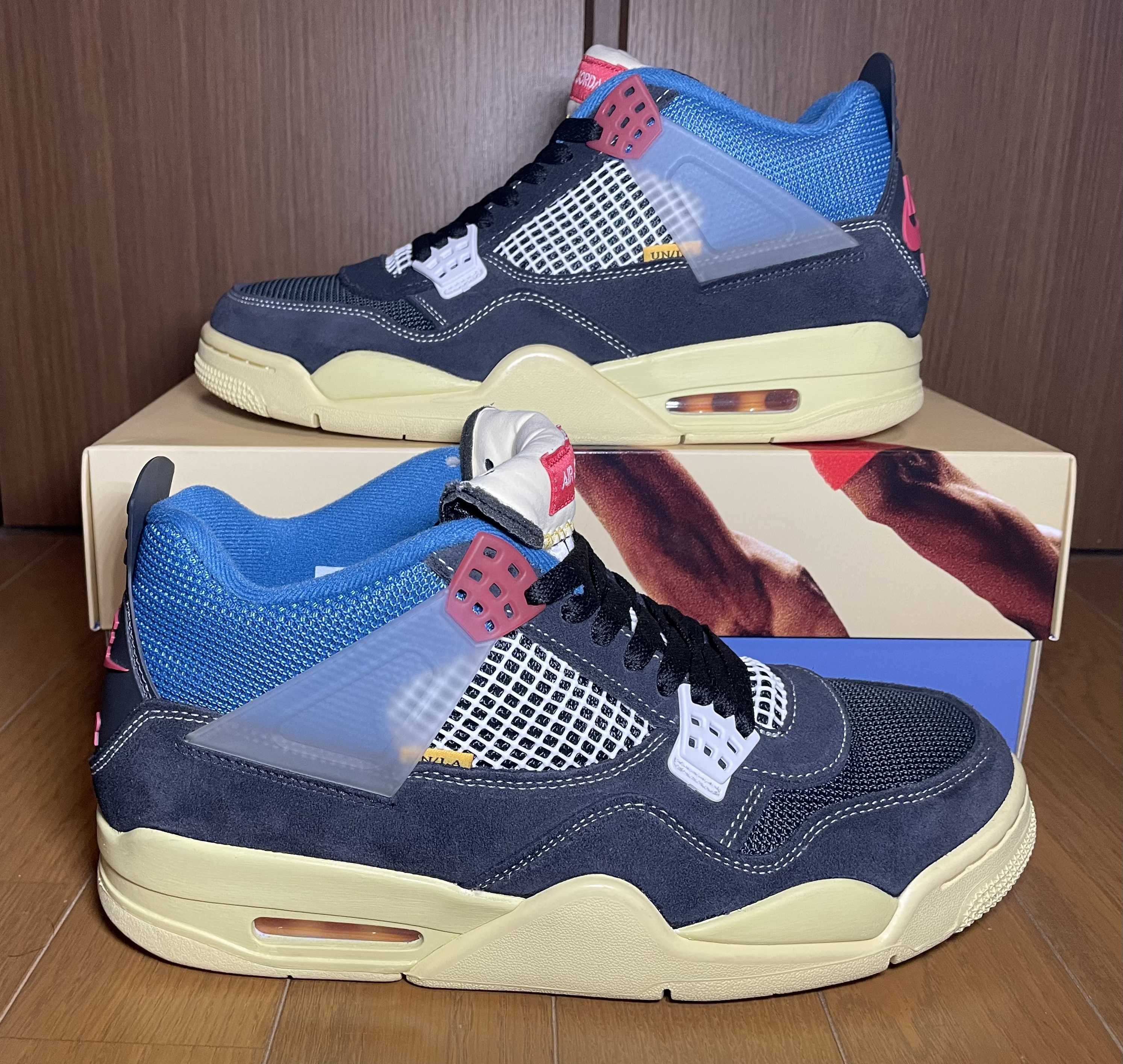 UNION × NIKE AIR JORDAN 4 "OFF NOIR"