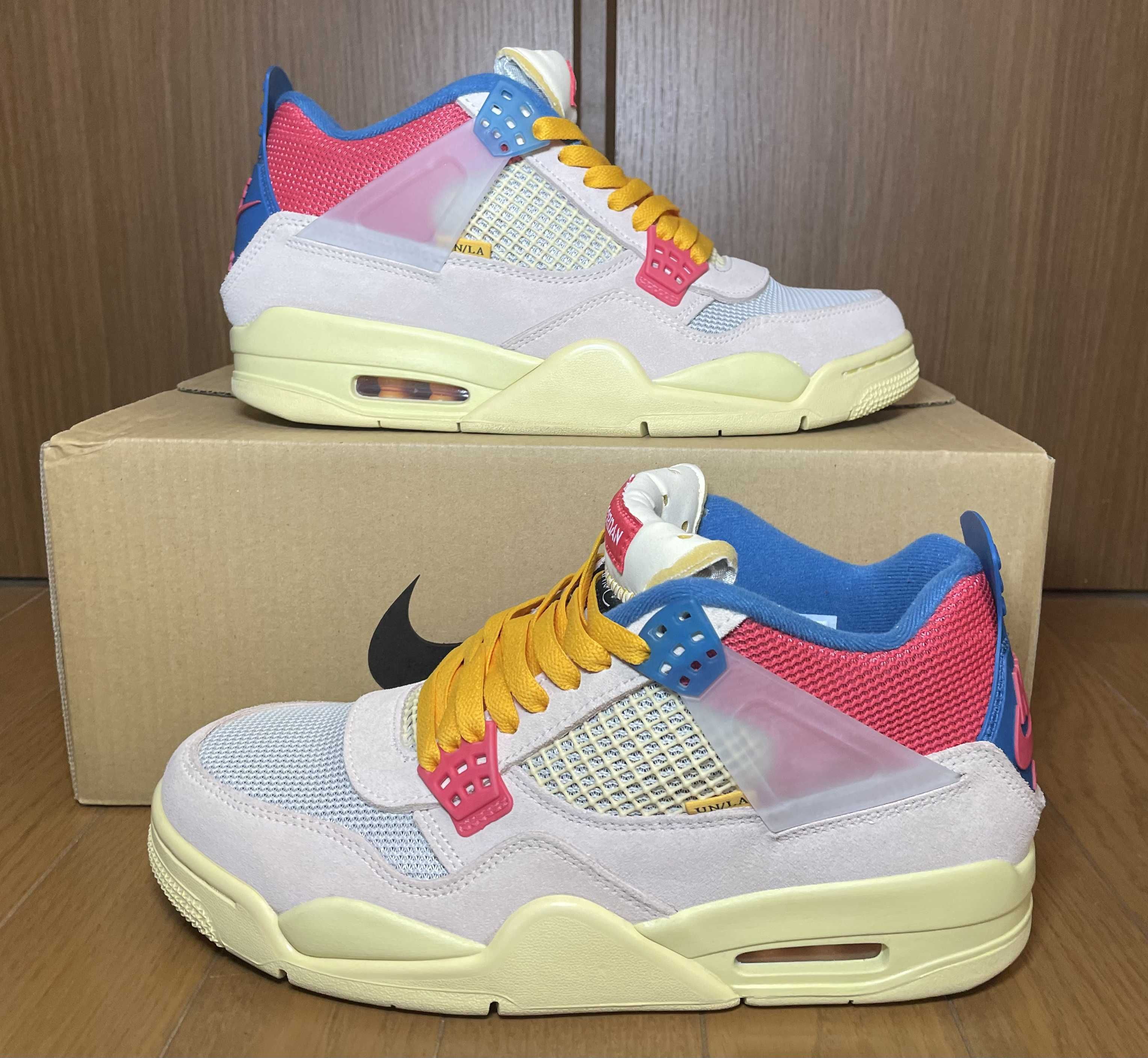 UNION × Nike Air Jordan 4 SP "Guava Ice/Light Fusion Red"