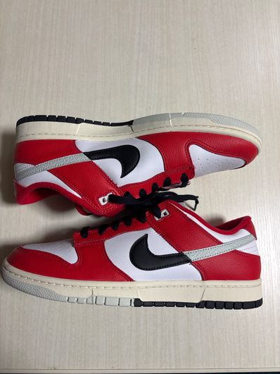 Nike Dunk Low Retro PRM "Chicago Split"