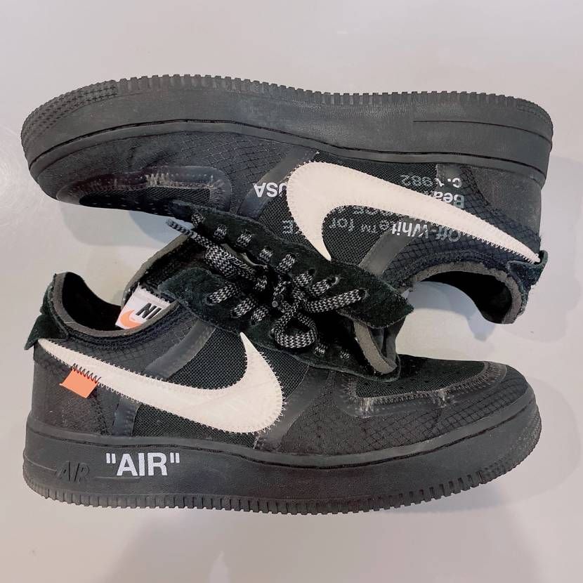 Off-White × Nike Air Force 1 Low "Black"