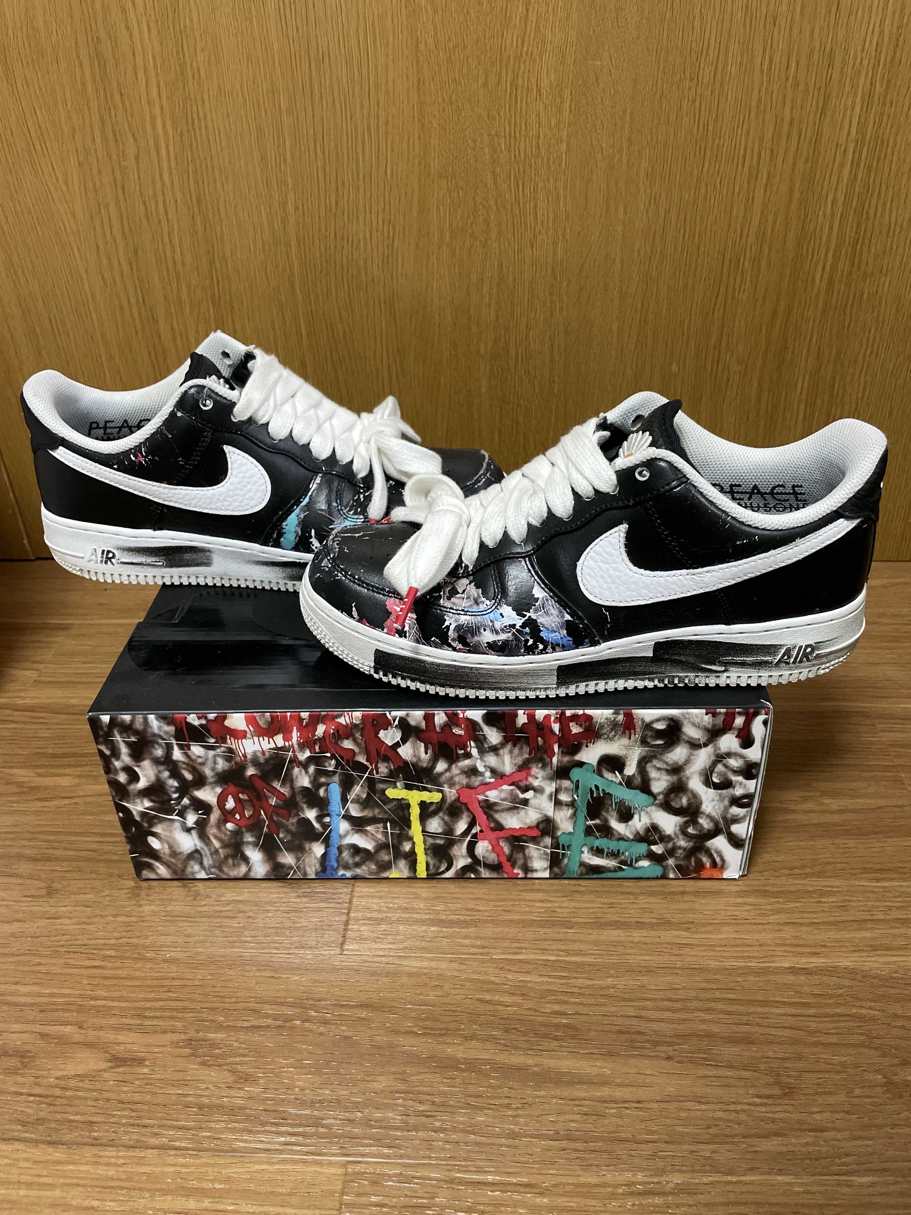 PEACEMINUSONE × Nike Air Force 1 Low Para Noise "Black" / G-DRAGON