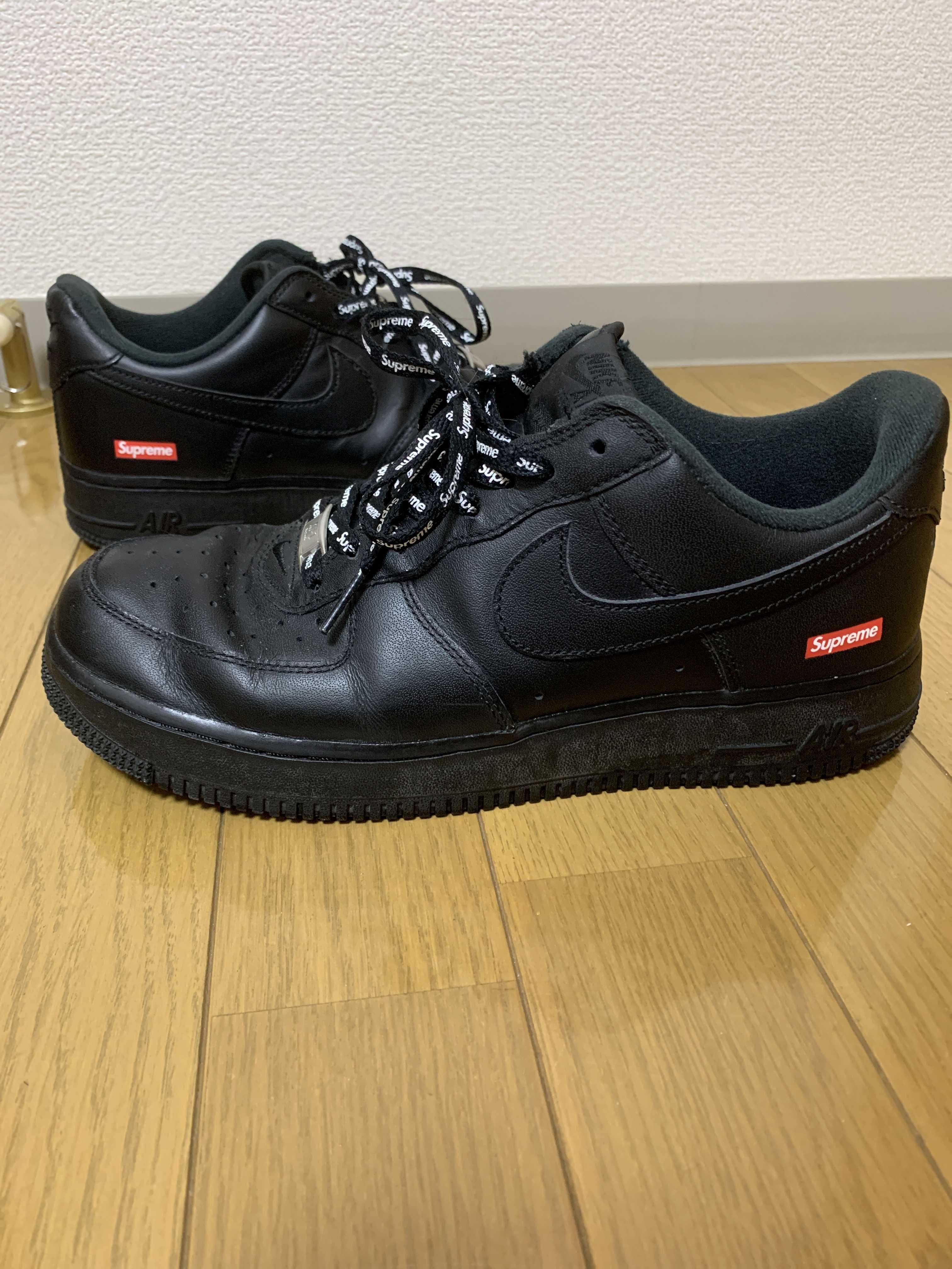 Supreme × Nike Air Force 1 Low "Black"