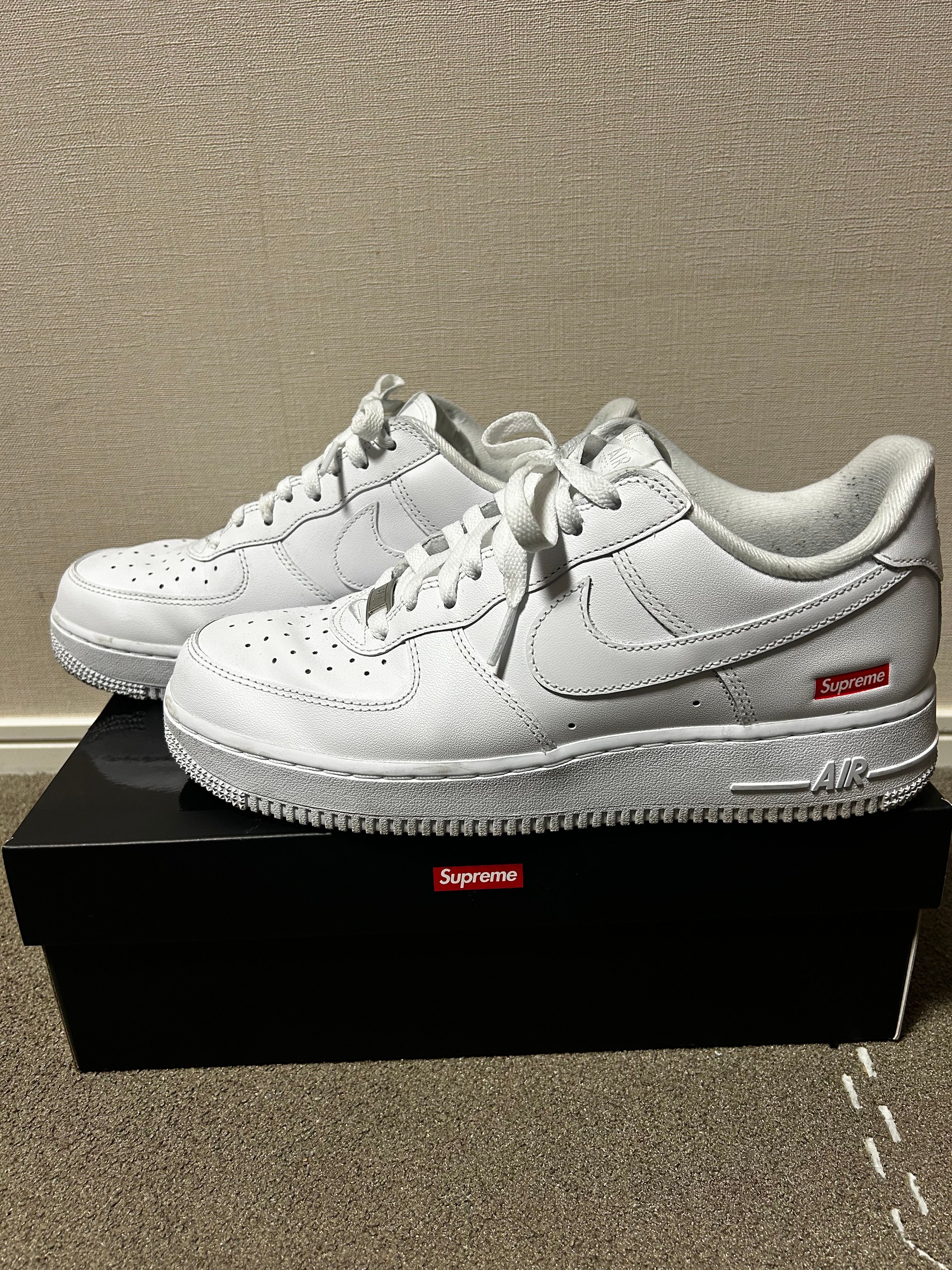 Supreme × Nike Air Force 1 Low "White"