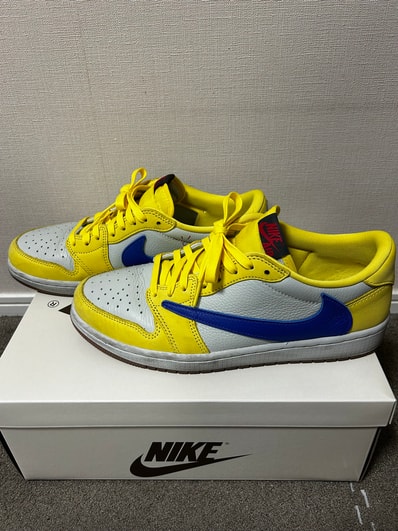 Travis Scott × Nike Women's Air Jordan 1 Retro Low OG "Canary"