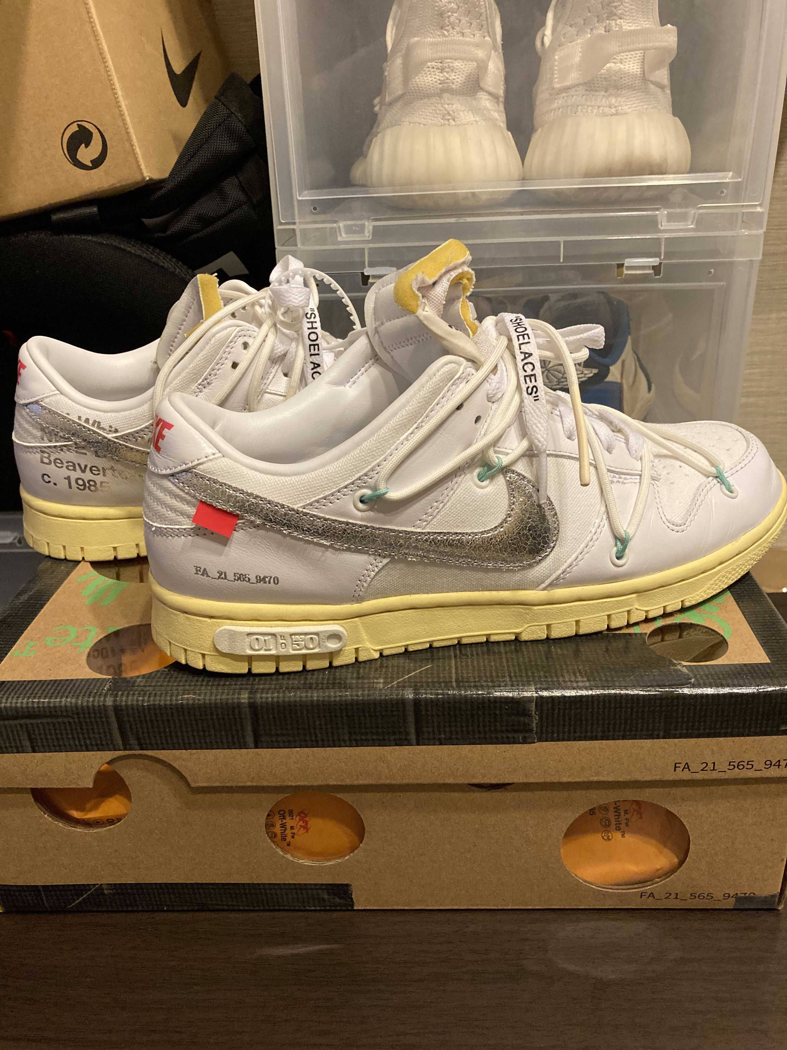 Off-White × Nike Dunk Low 1 of 50 "Lot.1"