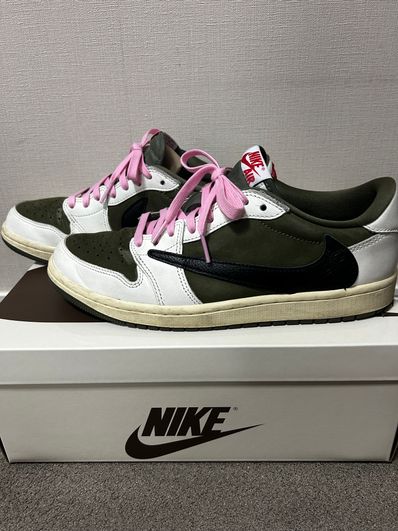 Travis Scott × Nike Air Jordan 1 Low OG SP "Reverse Olive"