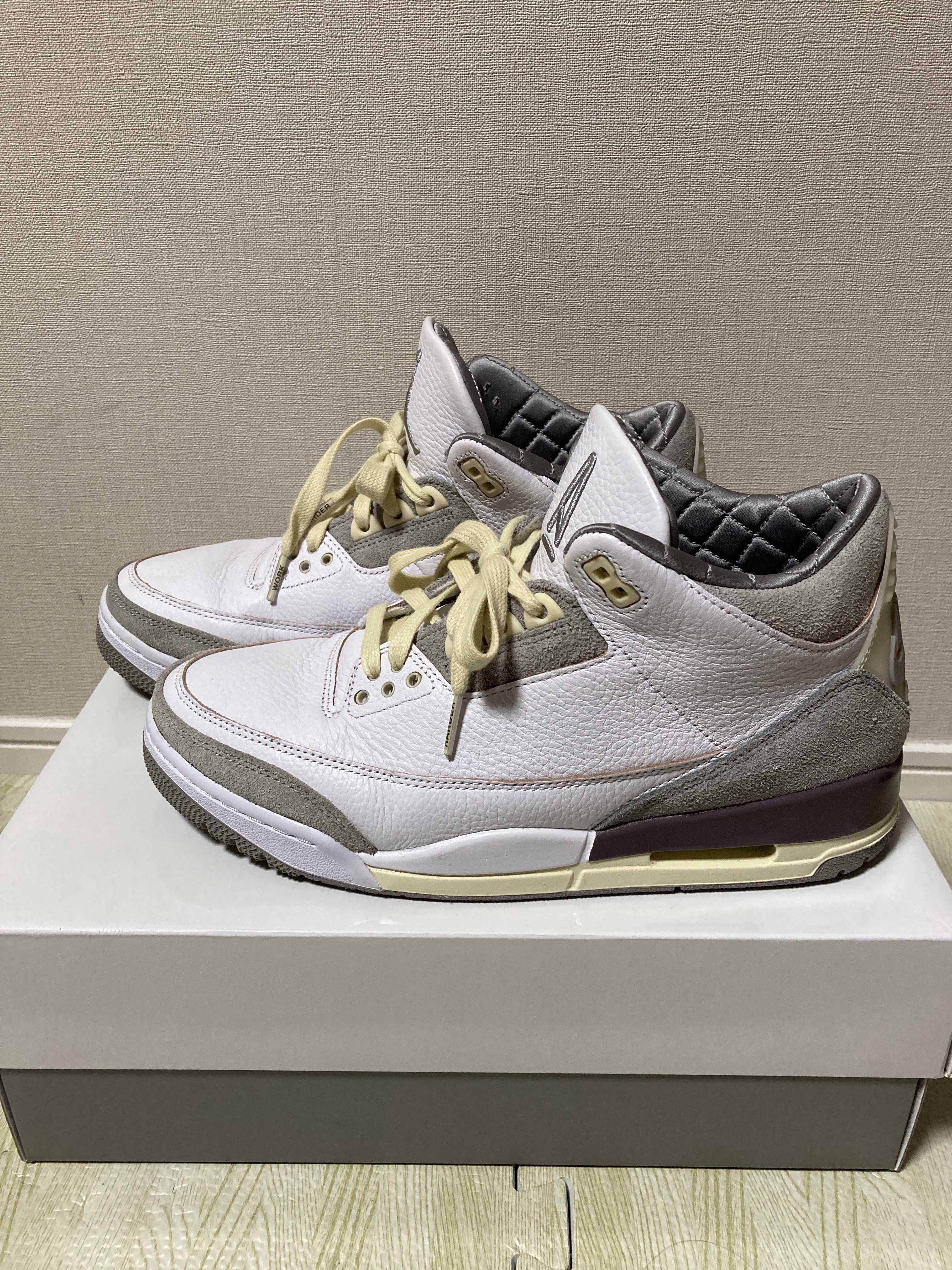 A Ma Maniere × Nike Women's Air Jordan 3 Retro SP "White/Medium Grey Violet Ore"
