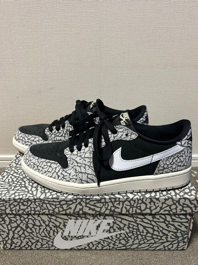 Nike Air Jordan 1 Retro Low OG "Black Cement"