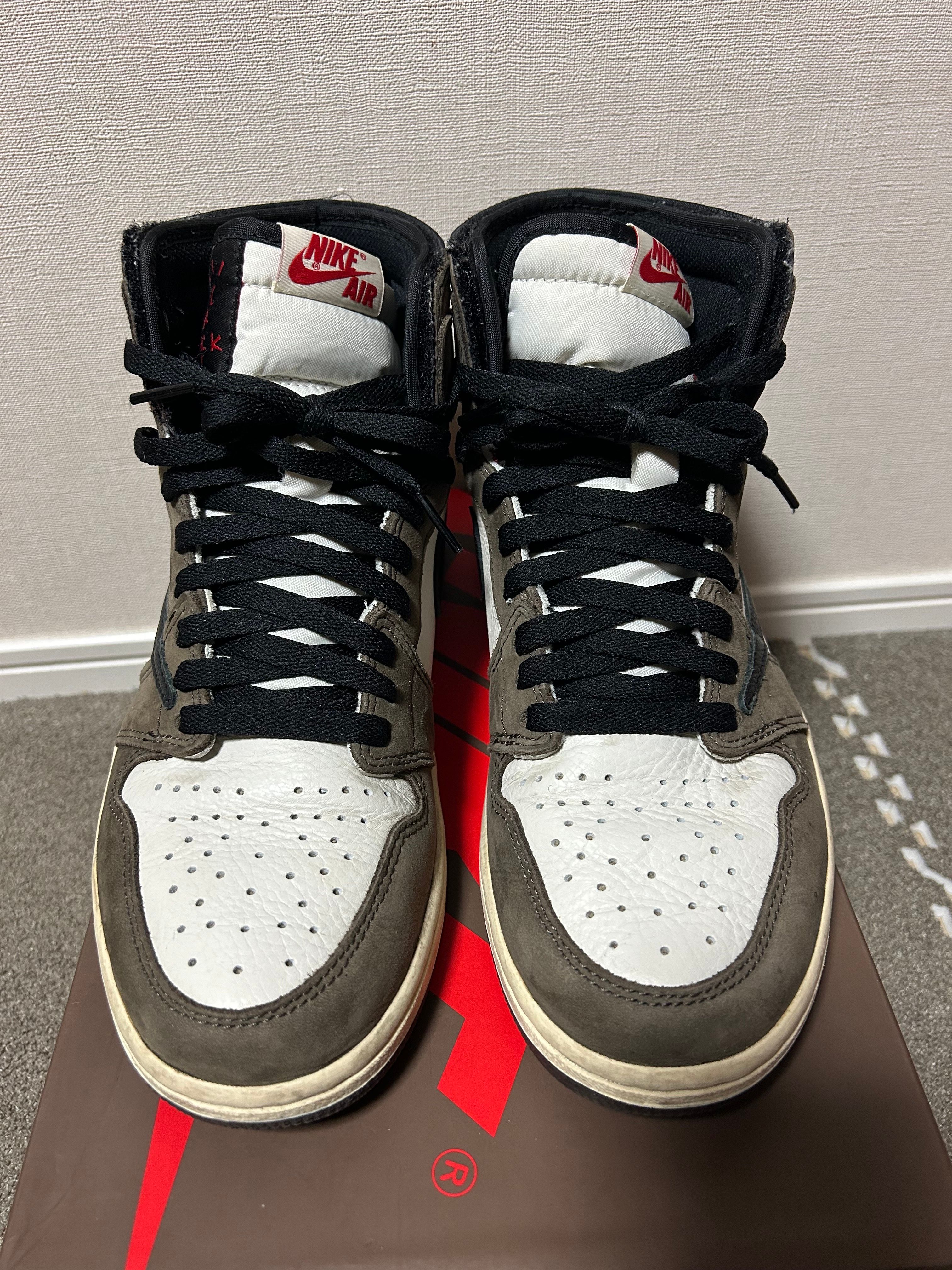 Travis Scott × Nike Air Jordan 1 Retro High OG TS SP "Sail/Dark Mocha"