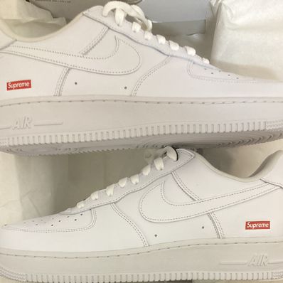 Supreme × Nike Air Force 1 Low "White"
