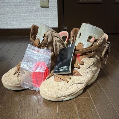 Travis Scott × Nike Air Jordan 6 "British Khaki"