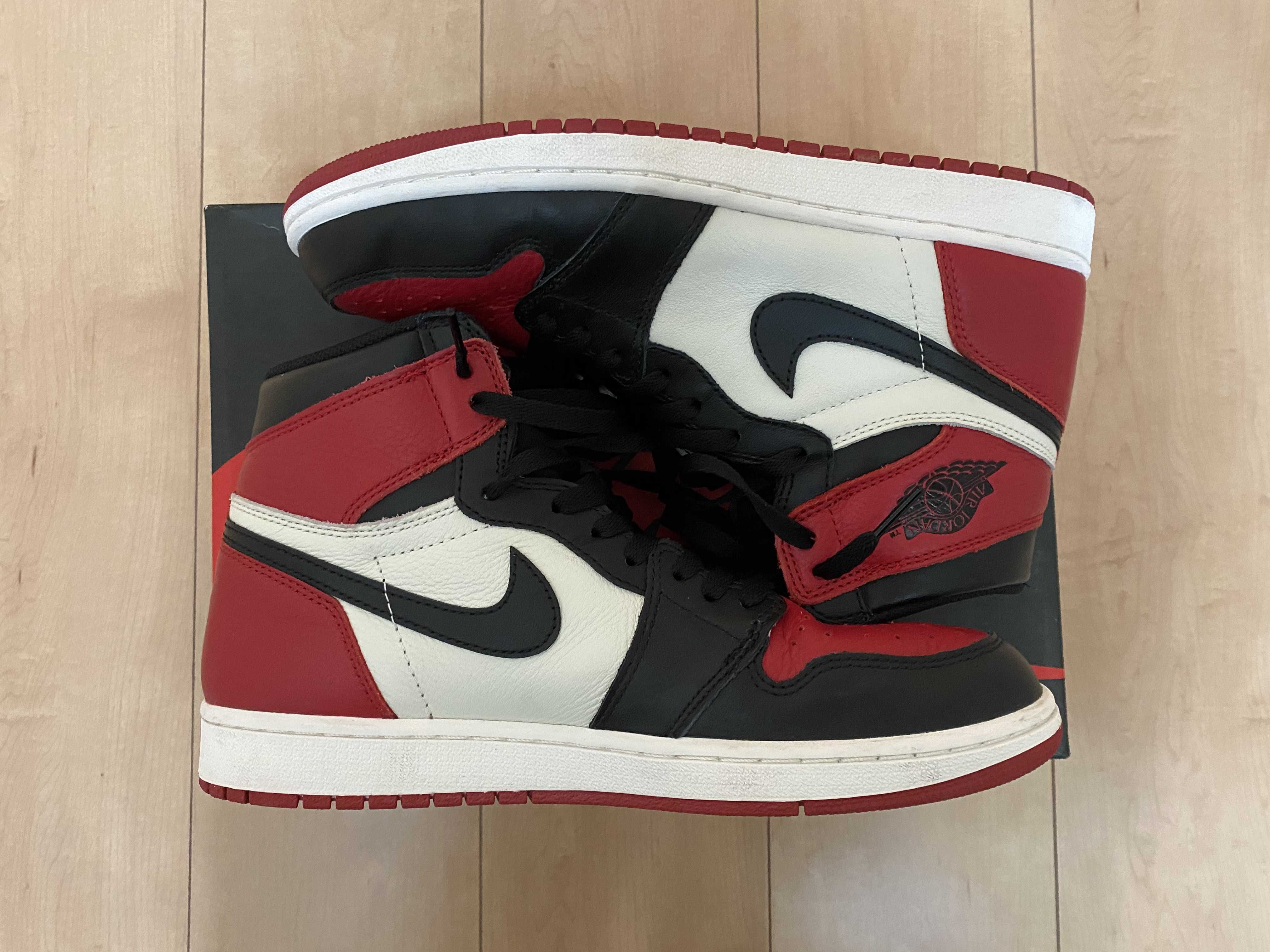 Nike Air Jordan 1 Retro High OG "Bred Toe"
