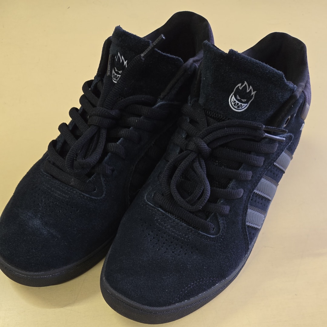 Spitfire × adidas Tyshawn "Core Black/Silver Metallic"