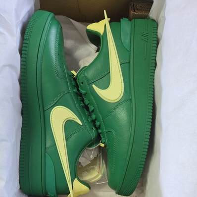AMBUSH × Nike Air Force 1 Low "Pine Green and Citron"