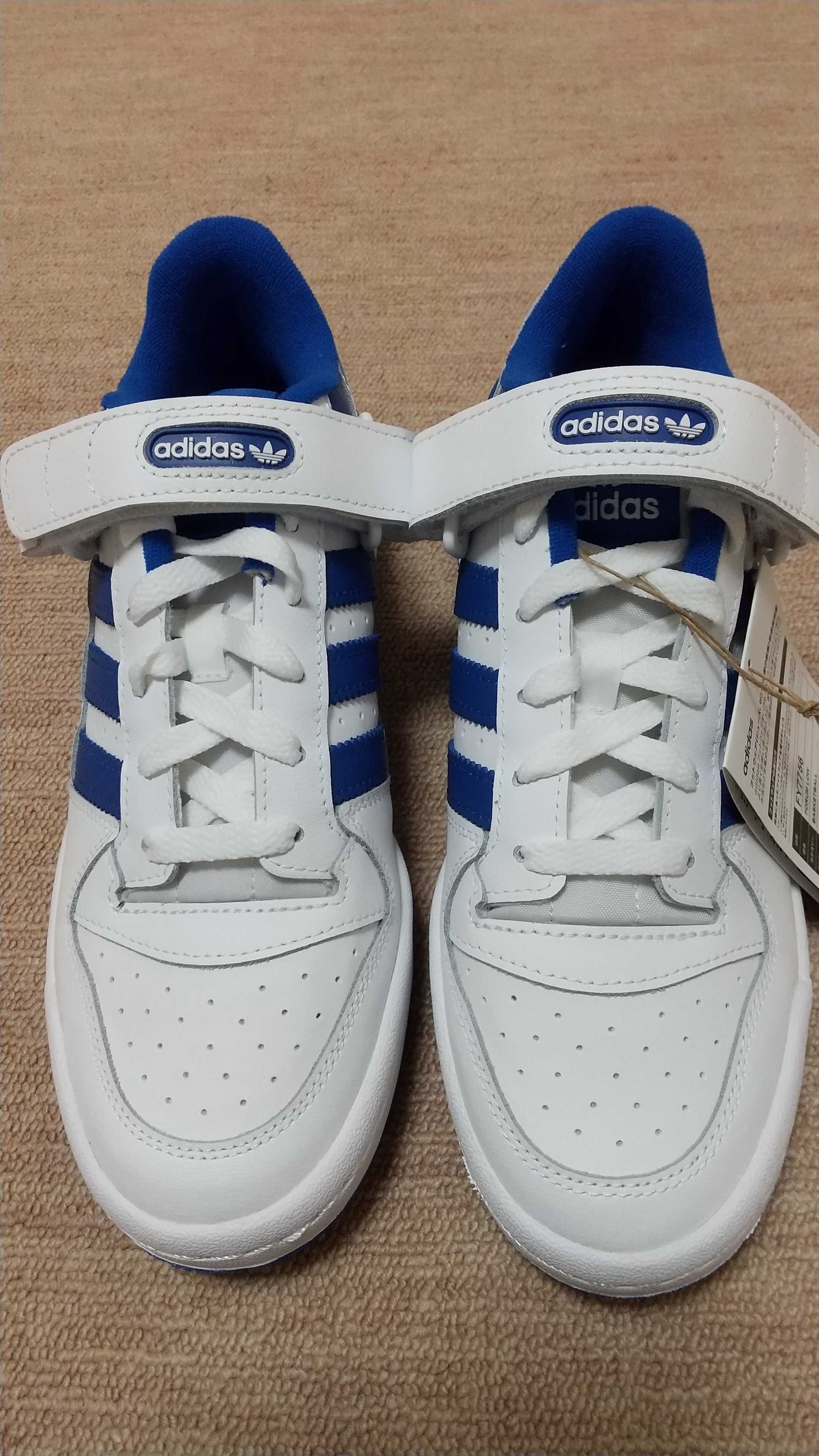 adidas Forum Low "White/Royal Blue"