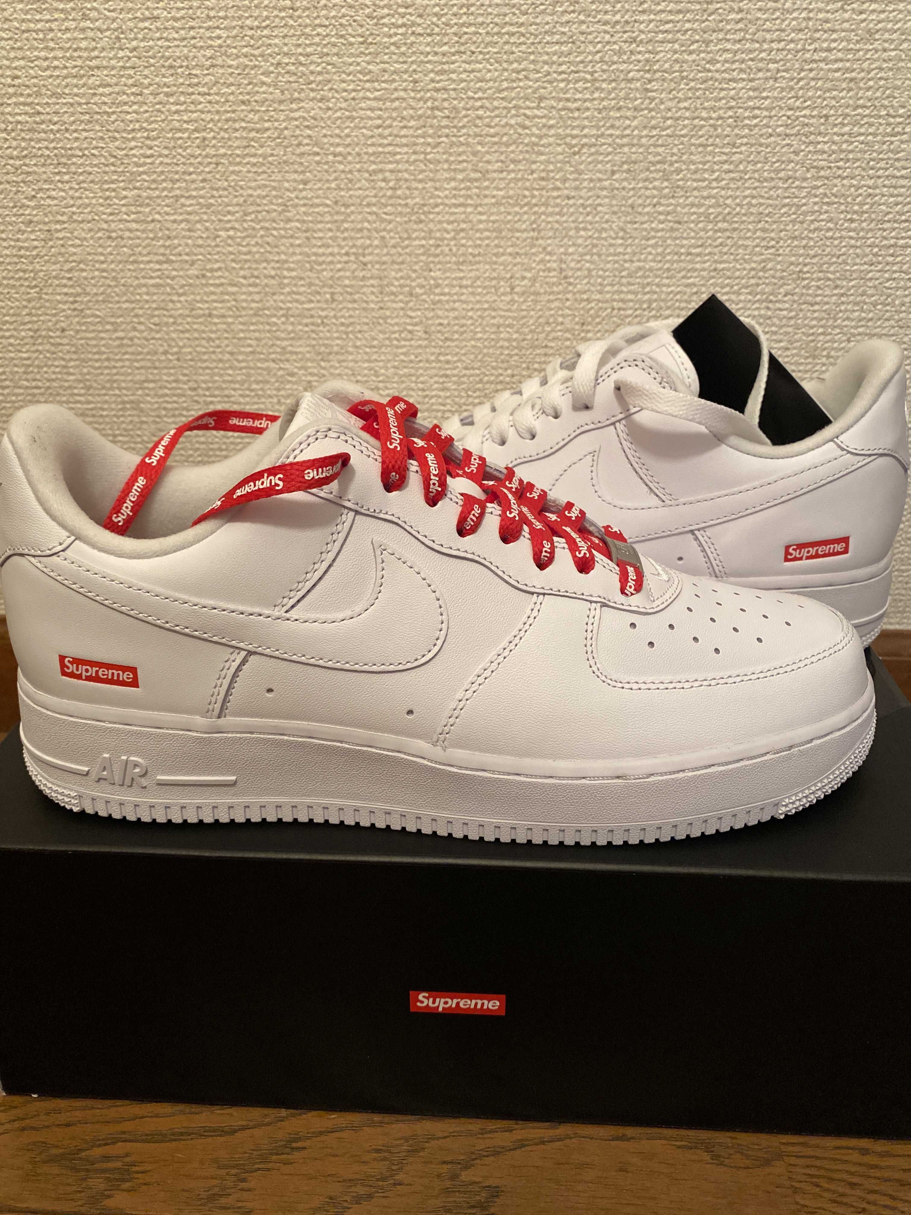 Supreme × Nike Air Force 1 Low "White"