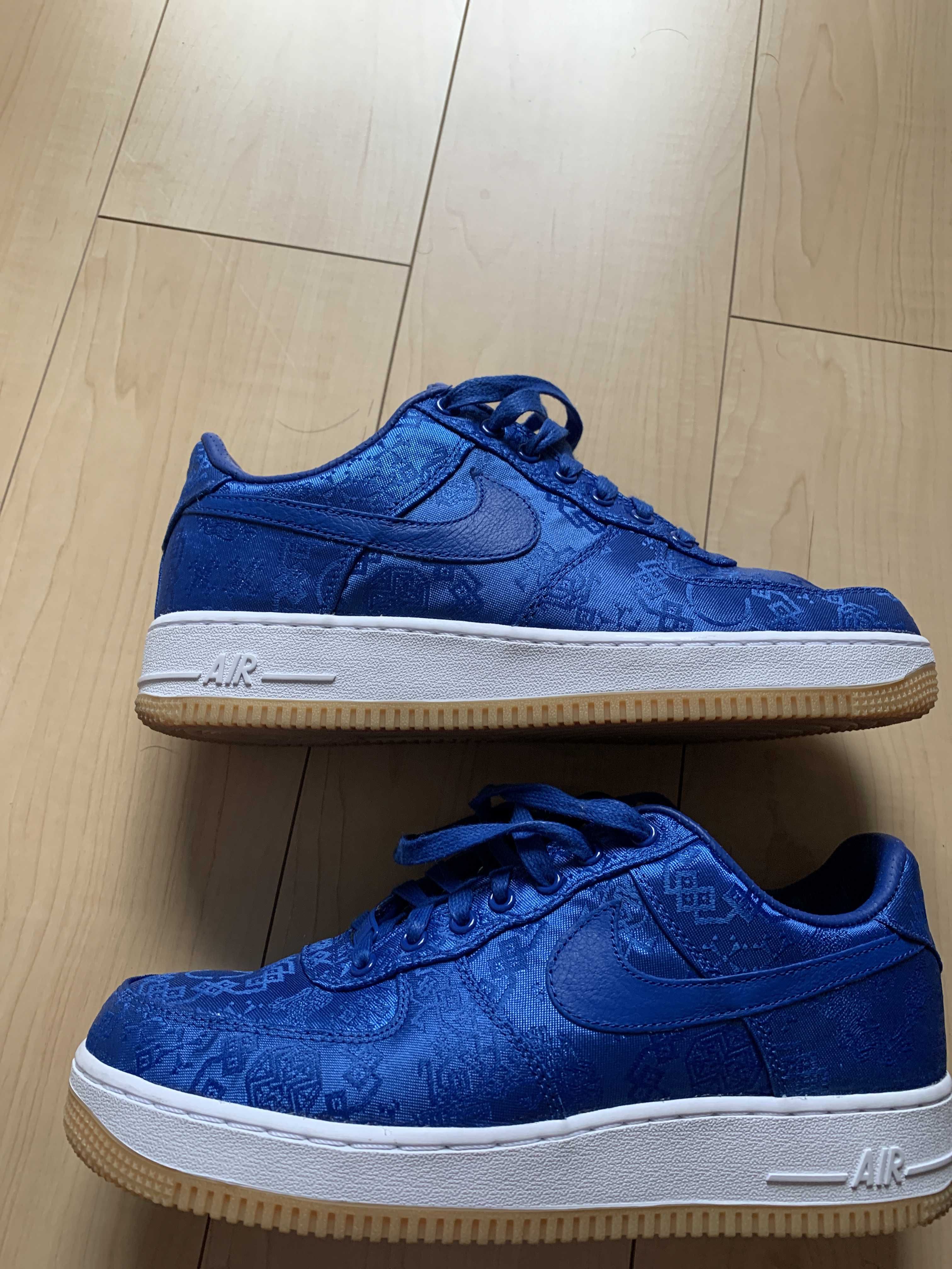 CLOT × Nike Air Force 1 Low "Blue"