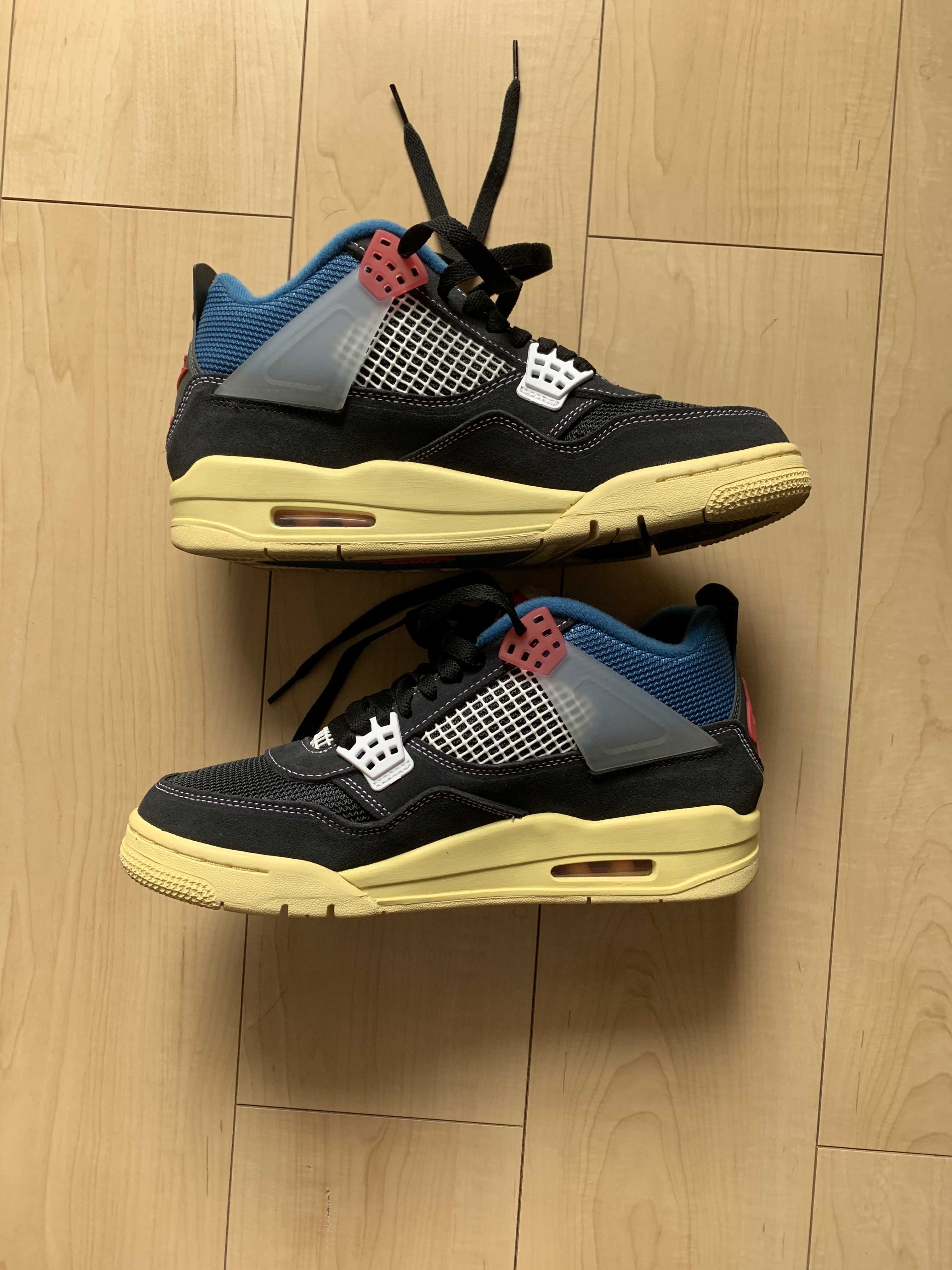 UNION × NIKE AIR JORDAN 4 "OFF NOIR"