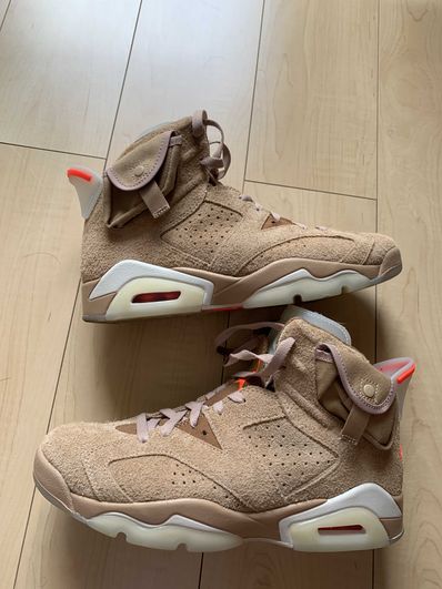 Travis Scott × Nike Air Jordan 6 "British Khaki"