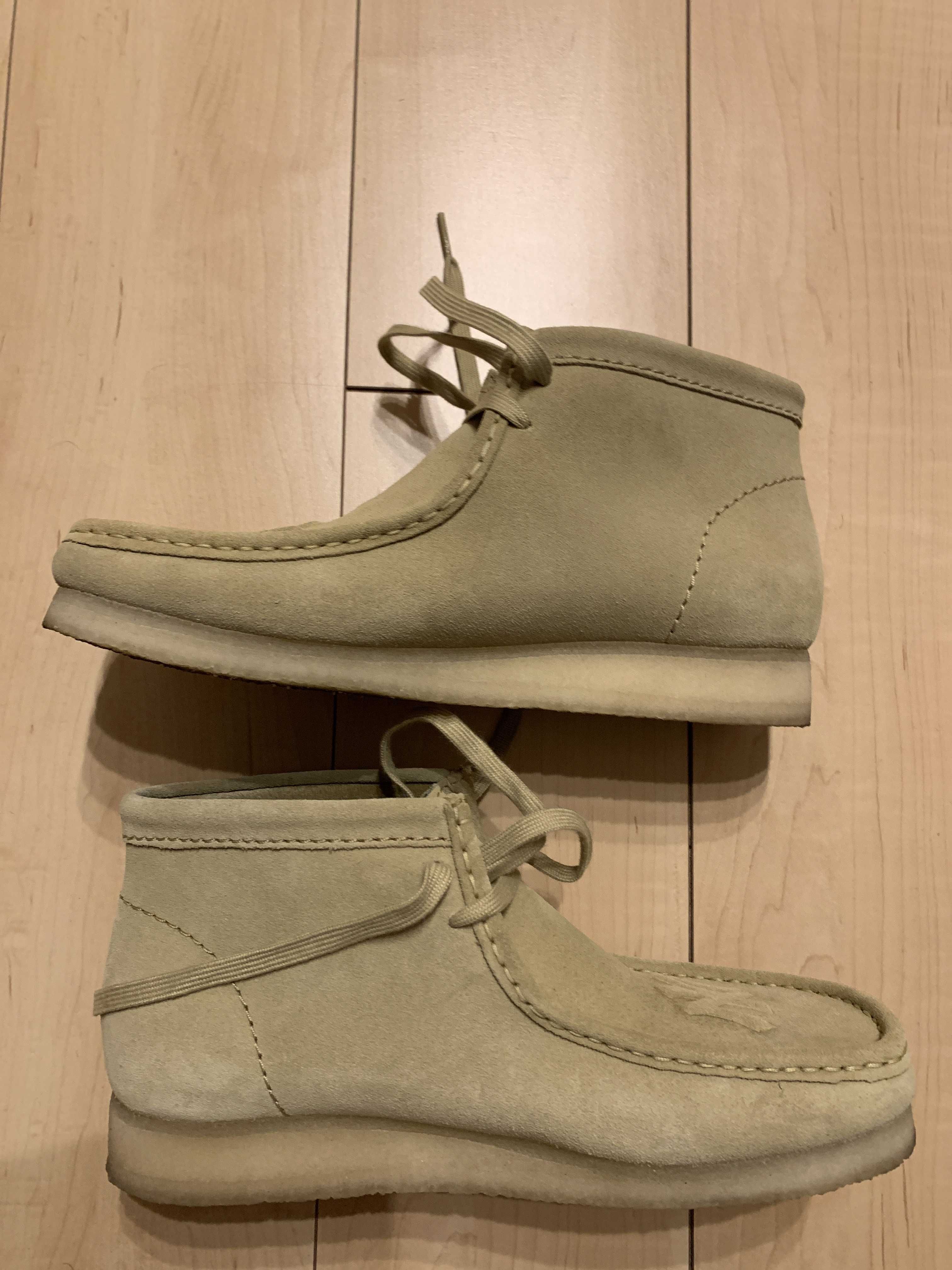 KITH × New York Yankees × Clarks Wallabee Hi "Maple"