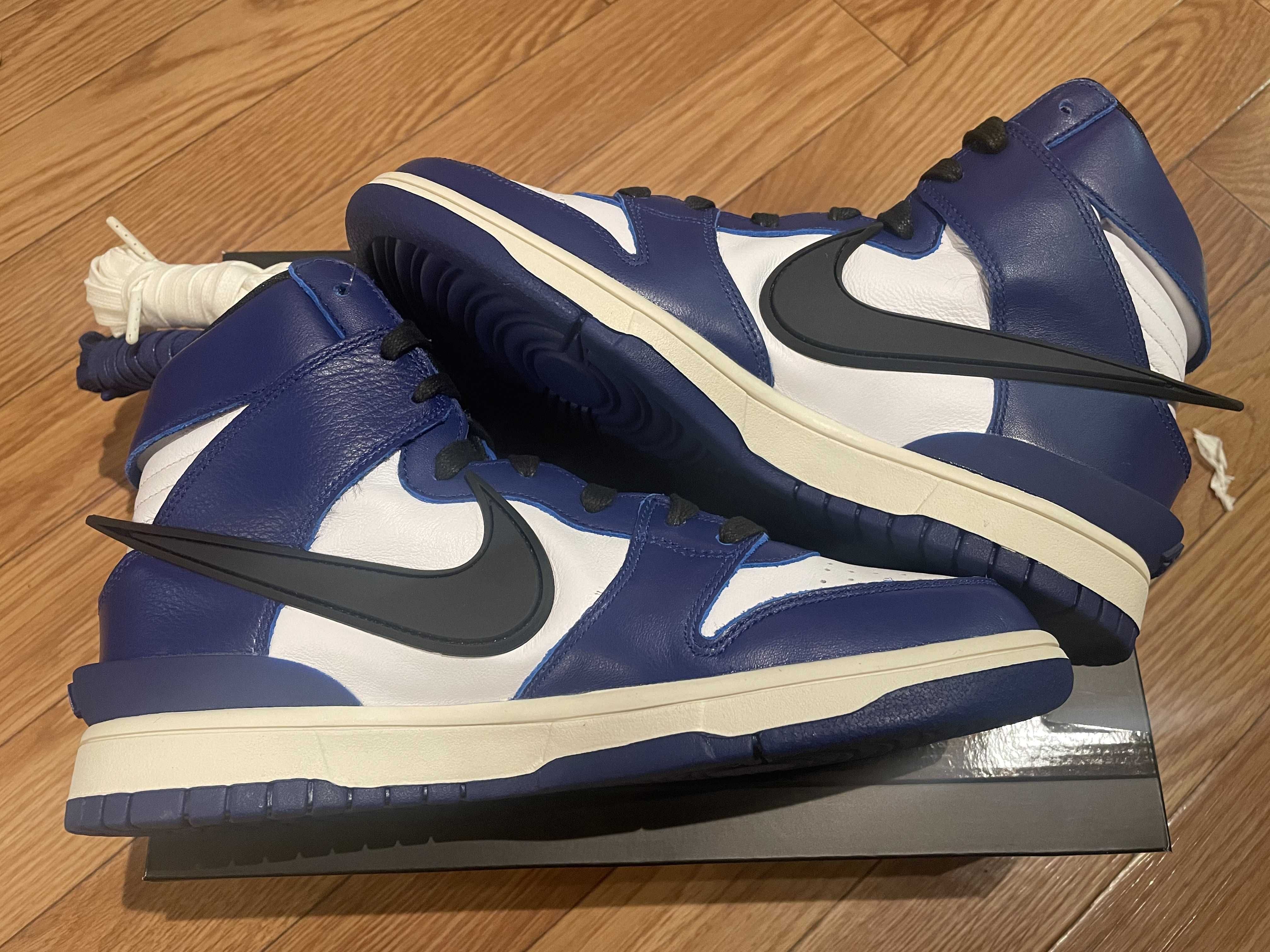 AMBUSH × NIKE DUNK HIGH "DEEP ROYAL"