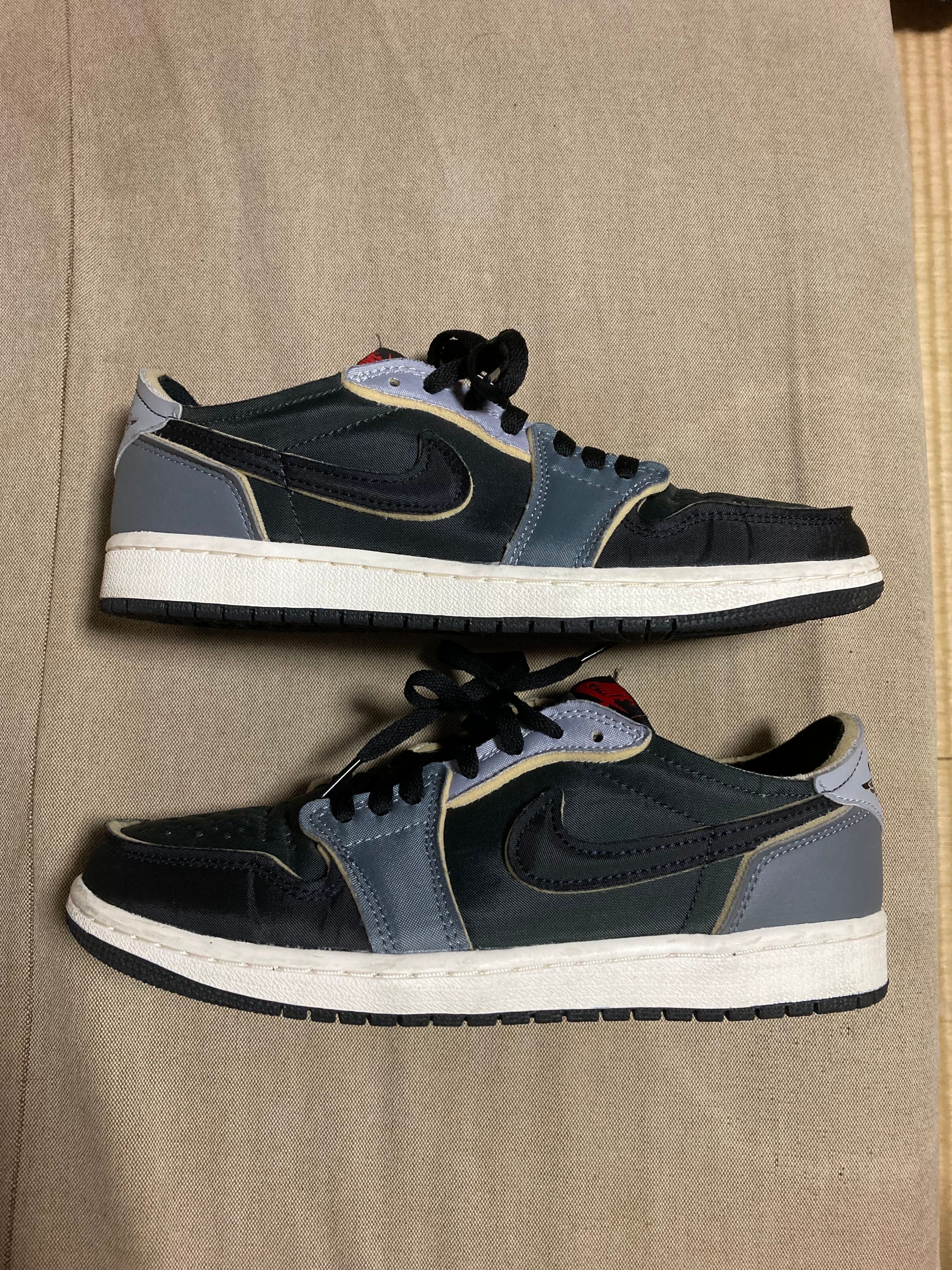Nike Air Jordan 1 Low OG EX "Black and Smoke Grey"