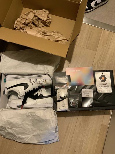 PEACEMINUSONE × Nike Air Force 1 Low "Para-noise/White/Black" / G-DRAGON
