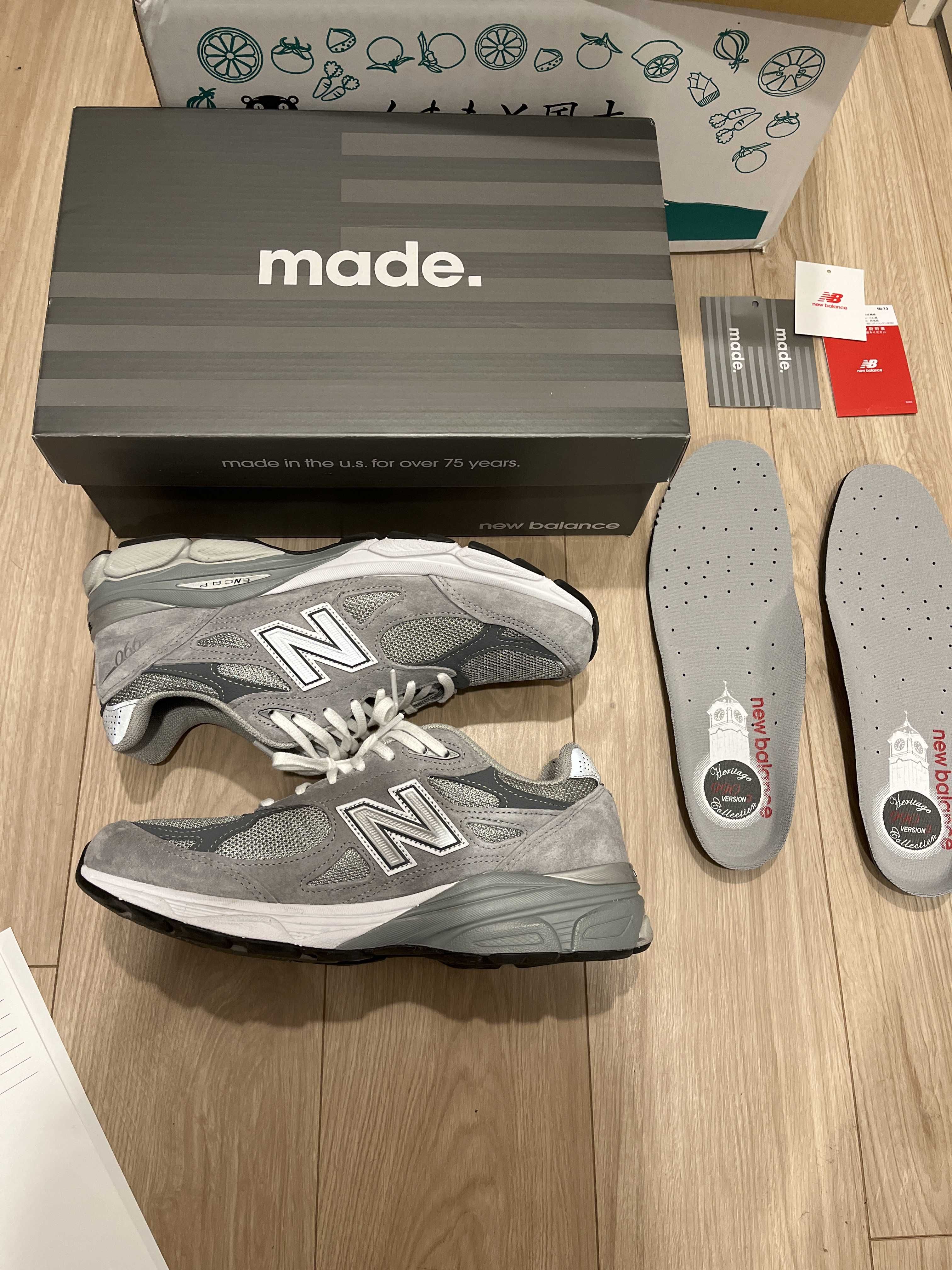 New Balance 990V3 "Gray"