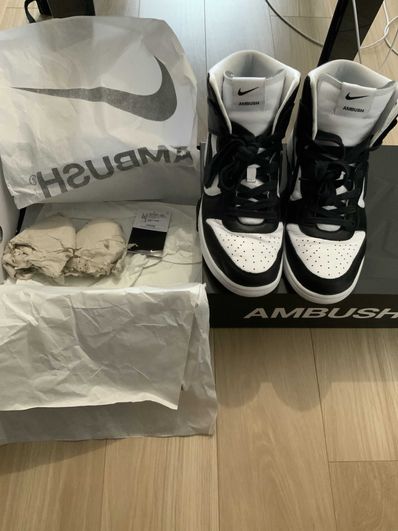 AMBUSH × Nike Dunk High "Black"