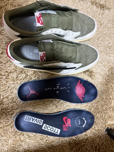 Travis Scott × Nike Air Jordan 1 Low OG SP "Reverse Olive"