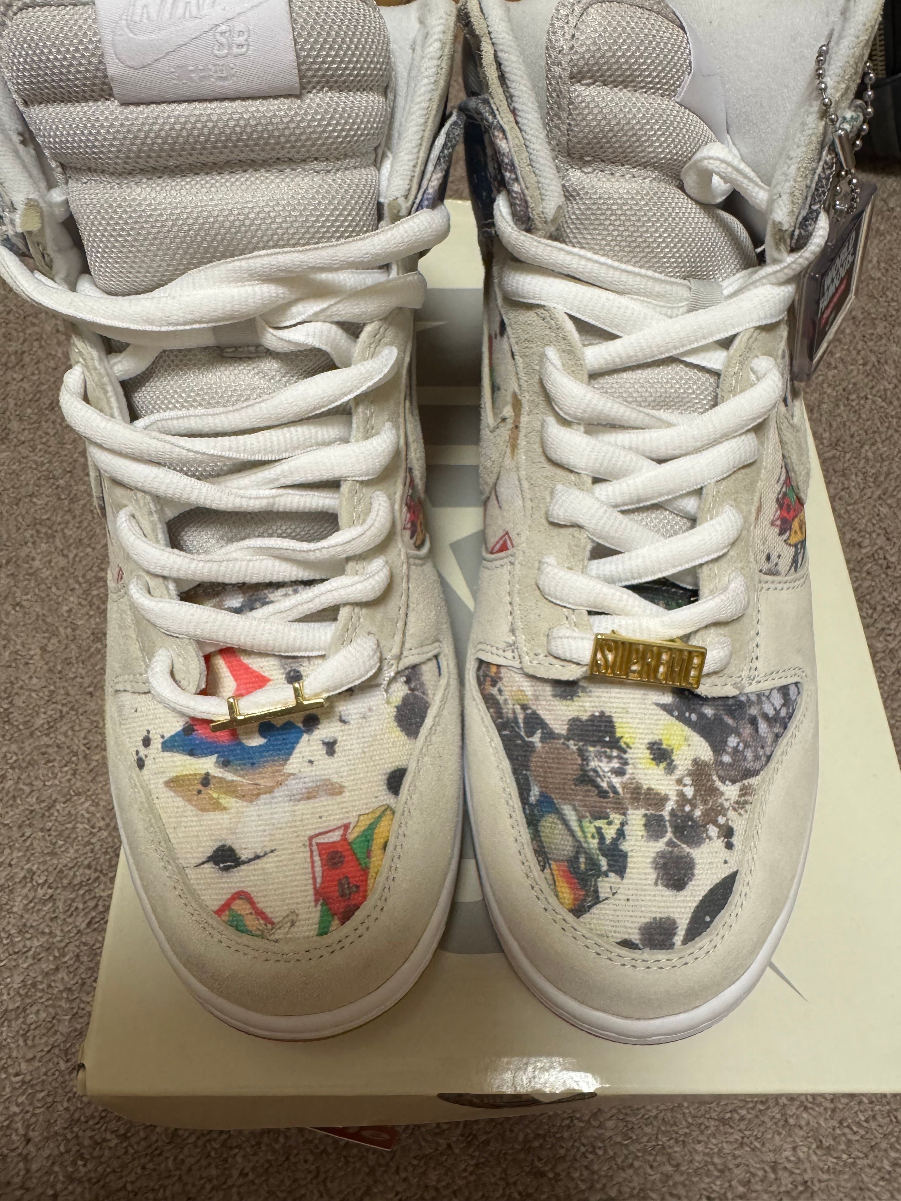 Supreme × Nike SB Dunk High "Rammellzee"
