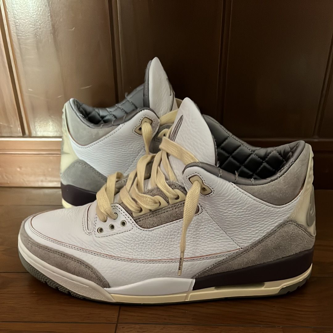 A Ma Maniere × Nike Women's Air Jordan 3 Retro SP "White/Medium Grey Violet Ore"