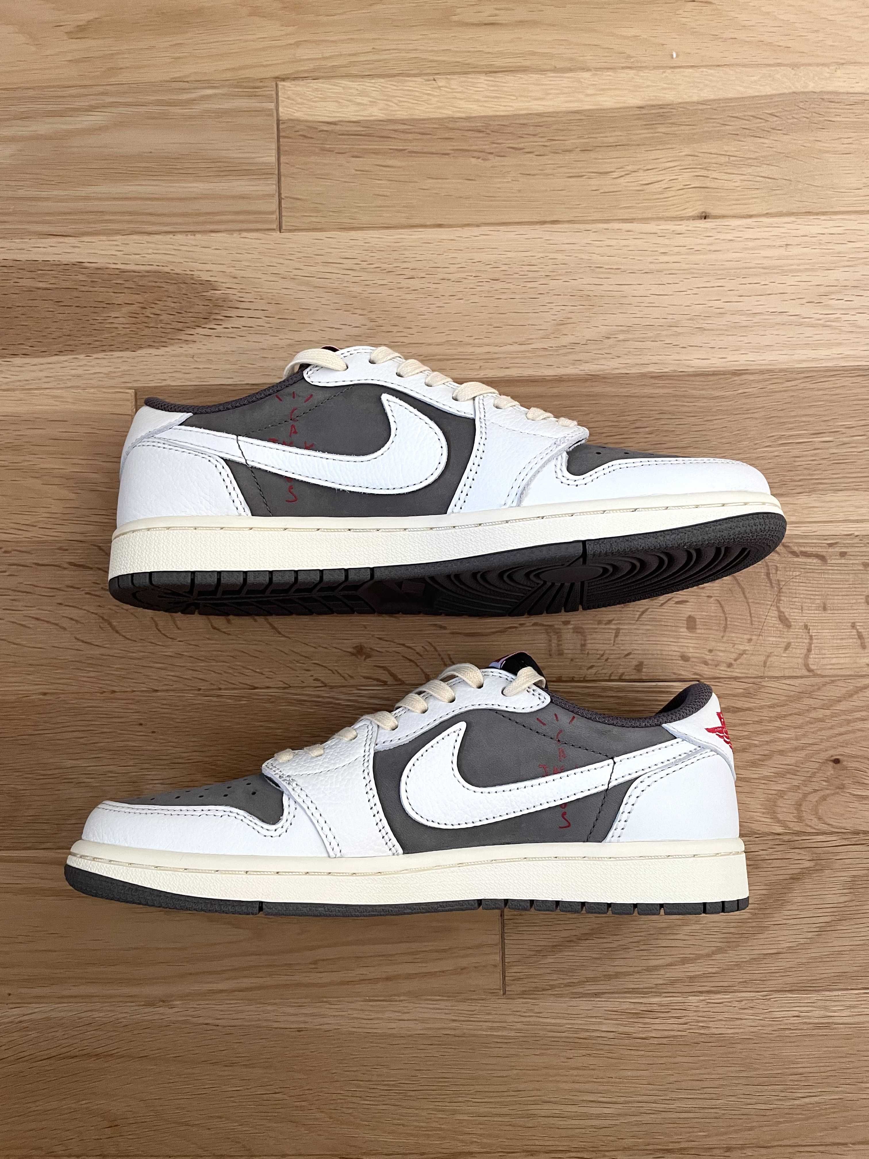 Travis Scott × Nike Air Jordan 1 Low OG SP "Reverse Mocha/Sail and Ridgerock"