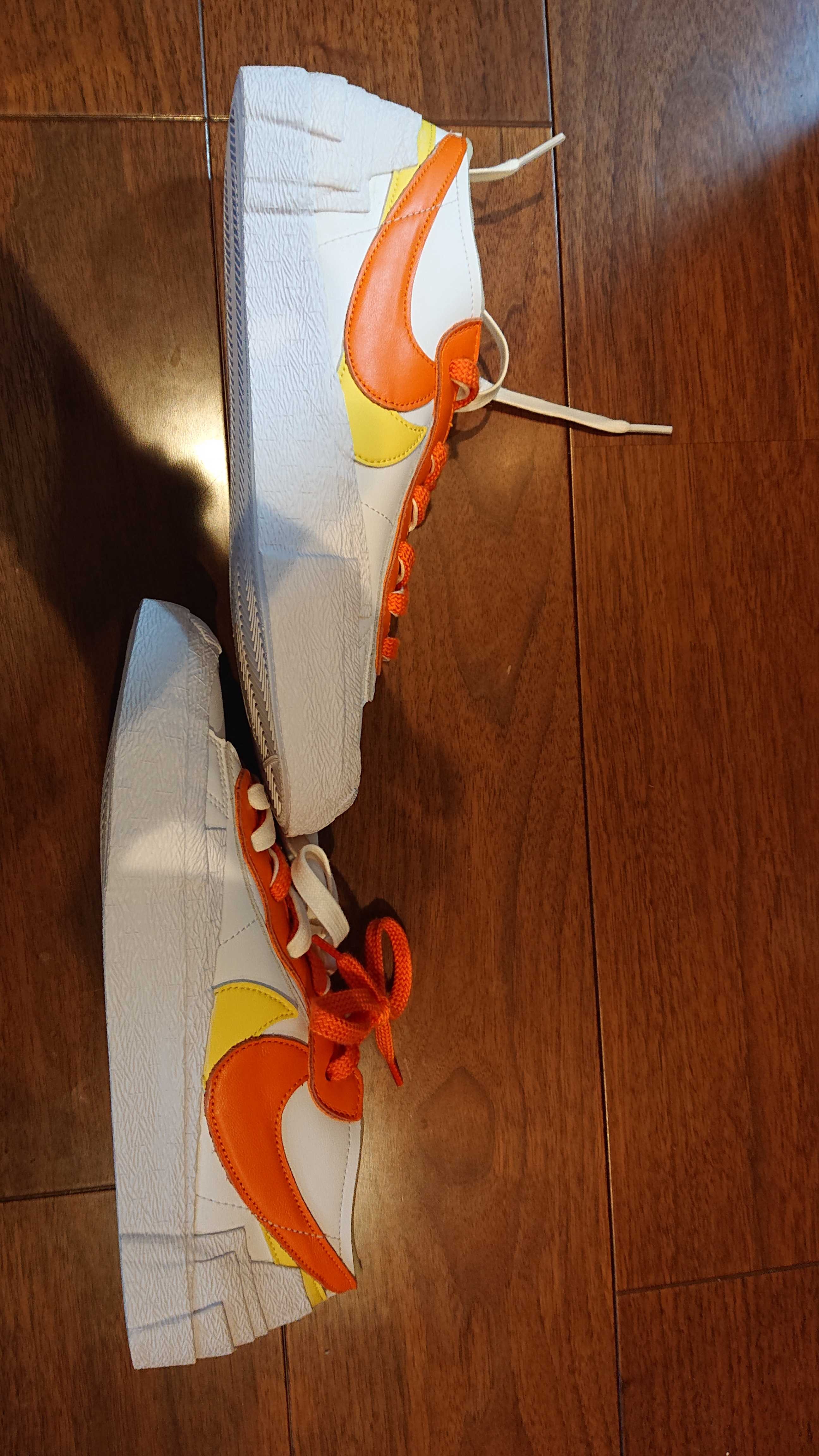 SACAI × NIKE BLAZER LOW "MAGMA ORANGE"