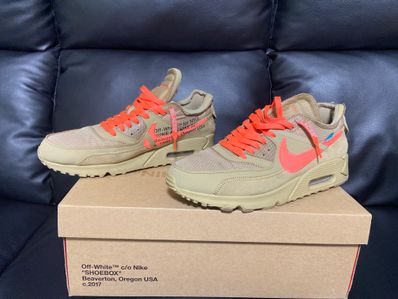 Off-White × Nike Air Max 90 "Desert Ore"