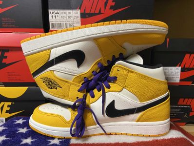 Nike Air Jordan 1 Mid SE "LAKERS"
