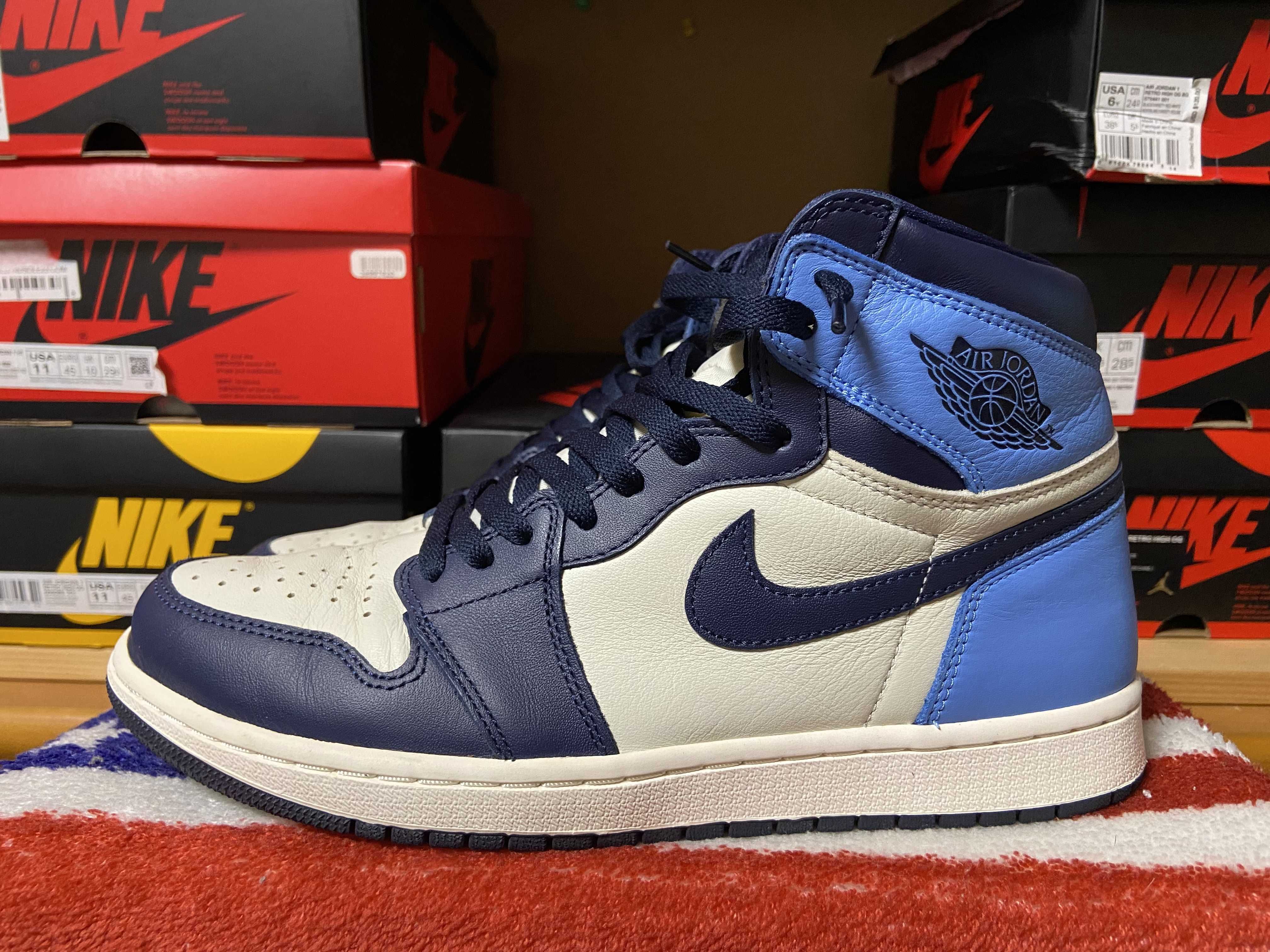 Nike Air Jordan 1 Retro High OG "Obsidian/University Blue"
