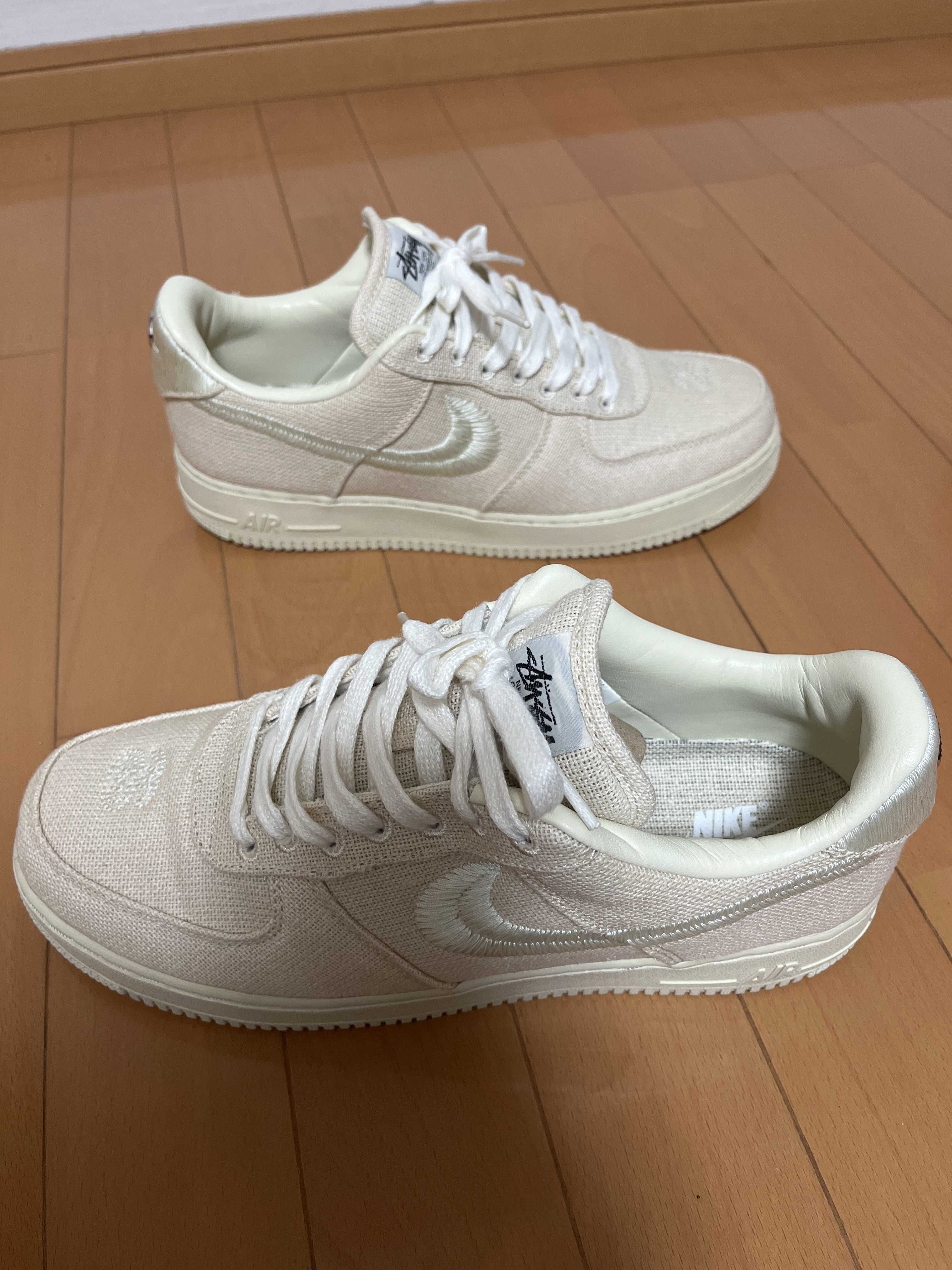 Stussy × Nike Air Force 1 Low "Fossil Stone"