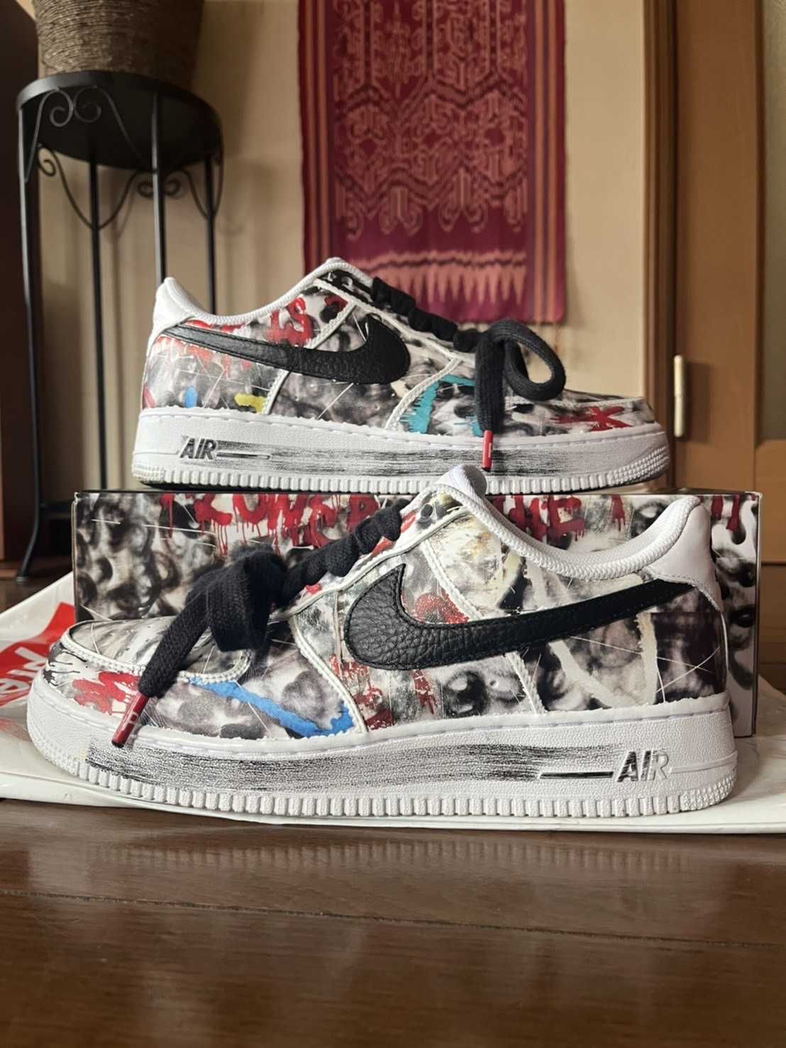 PEACEMINUSONE × Nike Air Force 1 Low "Para-noise/White/Black" / G-DRAGON