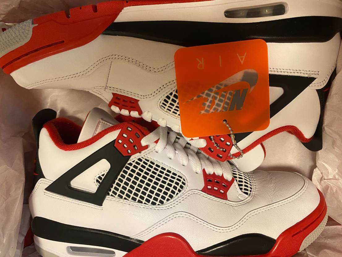 Nike Air Jordan 4 Retro OG "Fire Red" (2020)