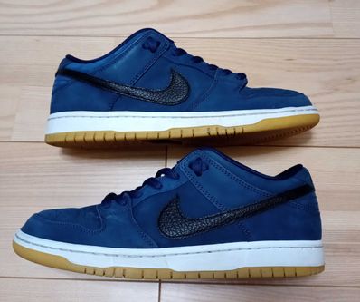 Nike SB Dunk Low Orange Label "Obsidian/Black-Light Gum Brown"