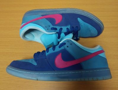 Run The Jewels × Nike SB Dunk Low "Deep Royal Blue and Active Pink"