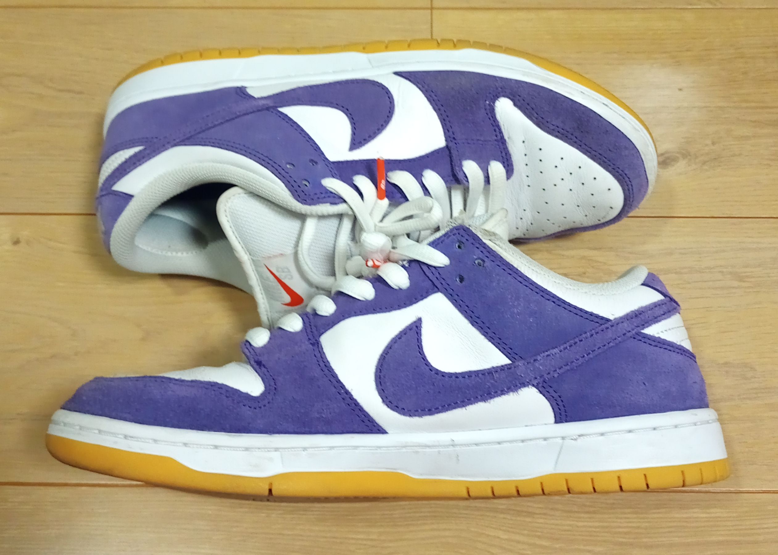 Nike SB Dunk Low Pro ISO Orange Label "Court Purple Gum"