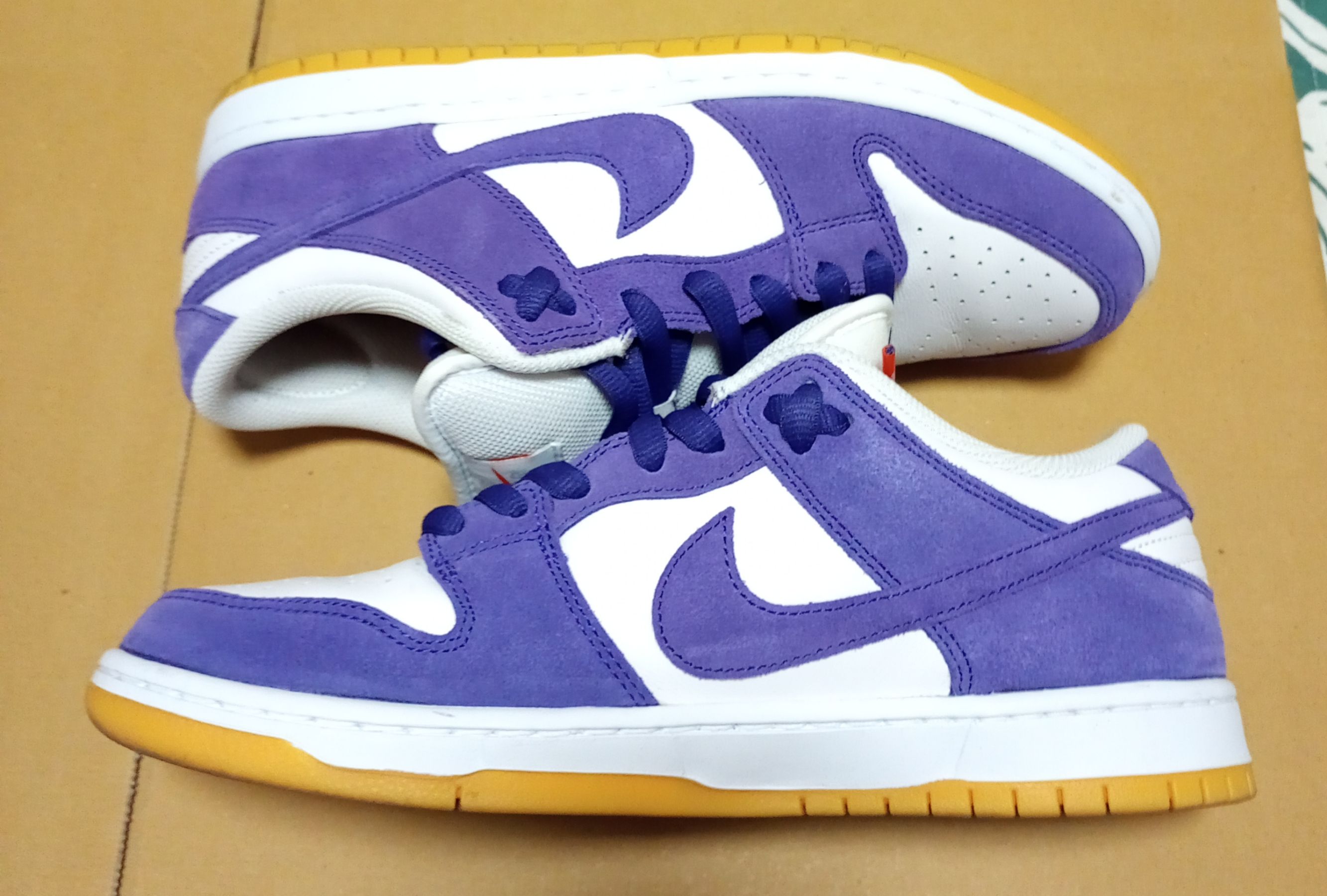 Nike SB Dunk Low Pro ISO Orange Label "Court Purple Gum"
