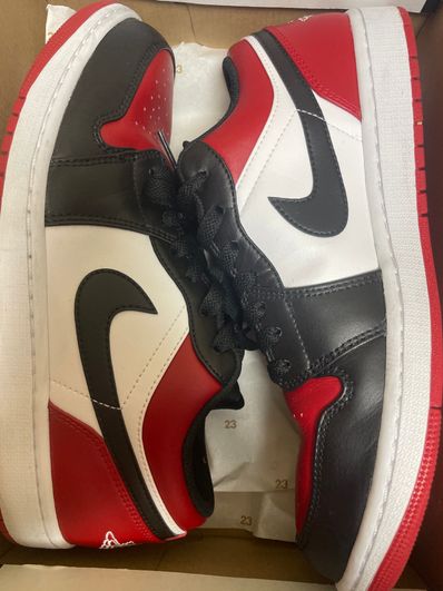 Nike Air Jordan 1 Low "Bred Toe"