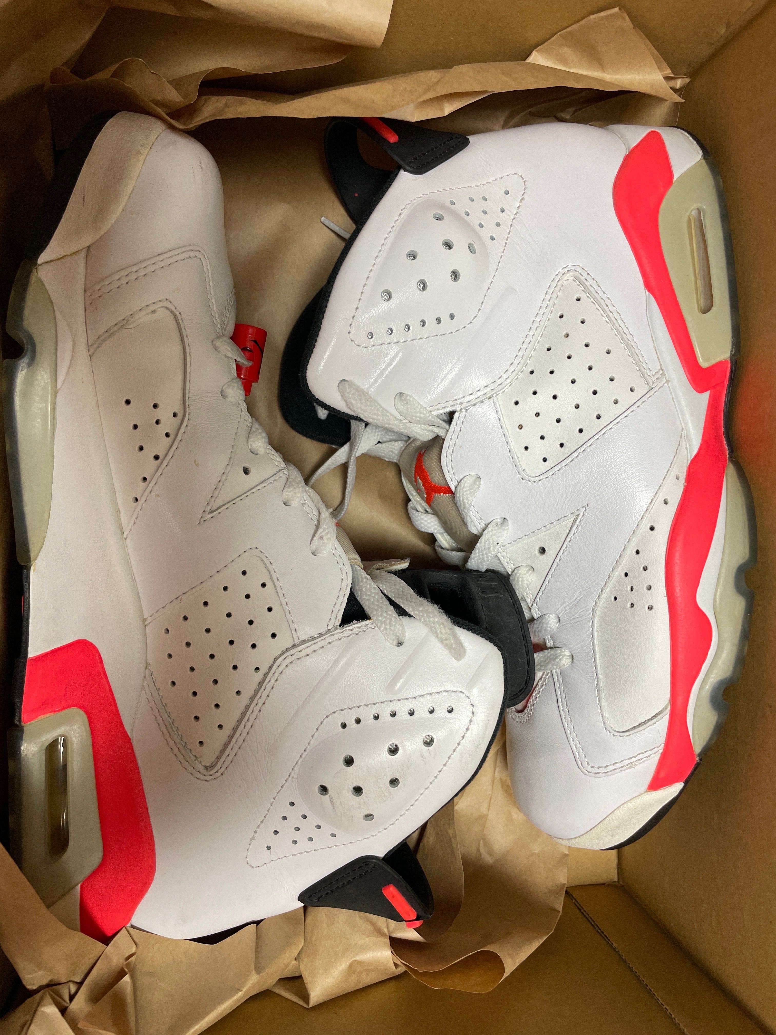 Nike Air Jordan 6 Retro "White / Infra Red" (2014)